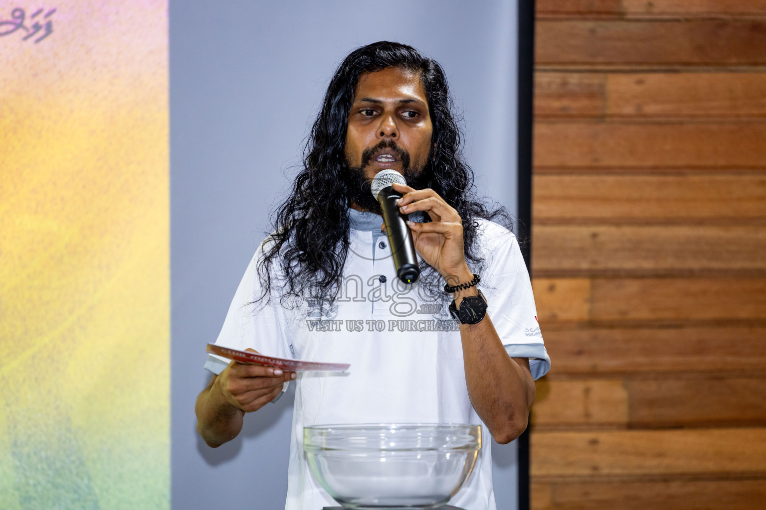 Draw Ceremony of Club Maldives 2024 held in Hulhumale', Maldives on Wednesday, 28th August 2024. Photos: Nausham Waheed / images.mv