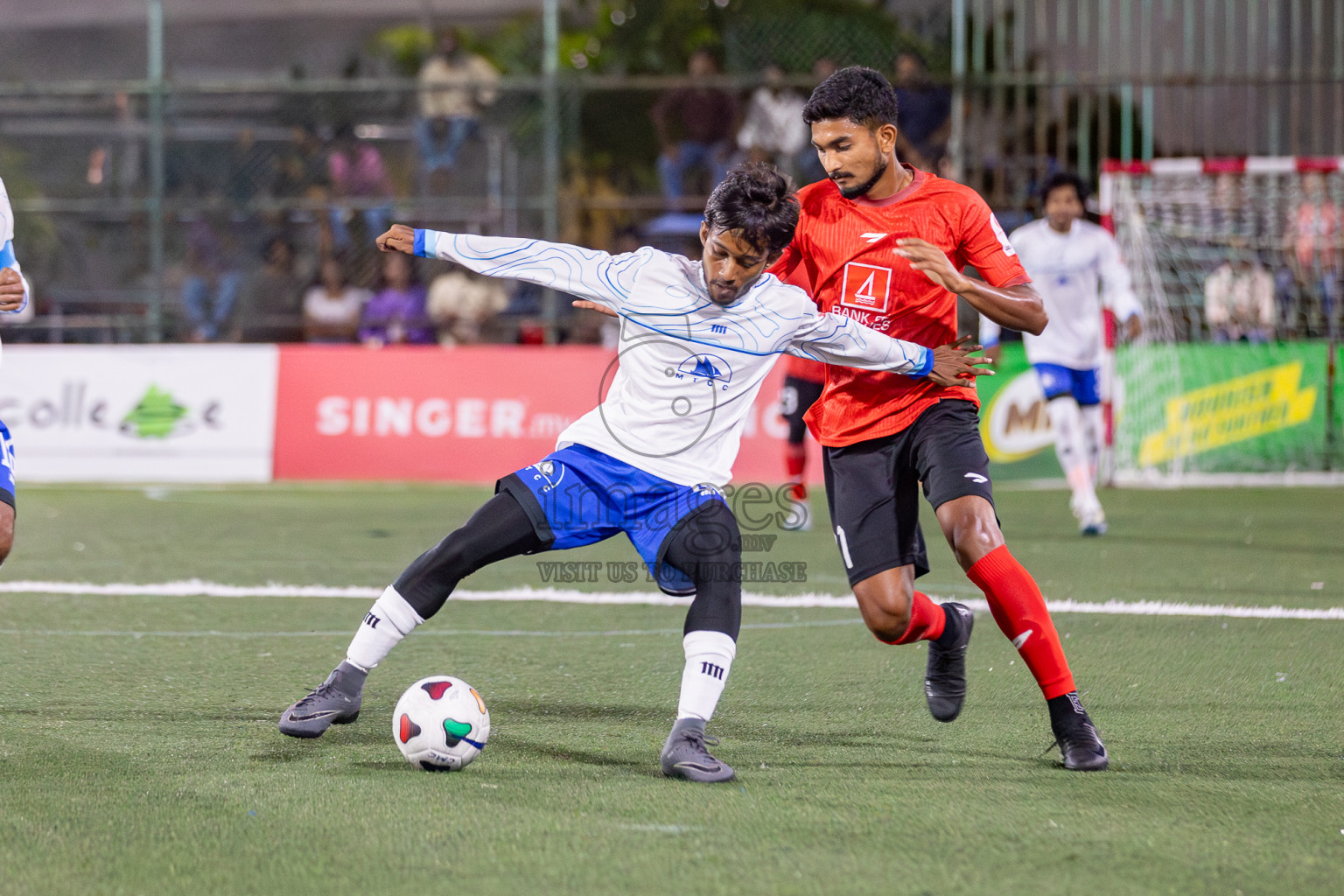 United BML vs Team MTCC in Club Maldives Cup 2024 held in Rehendi Futsal Ground, Hulhumale', Maldives on Saturday, 28th September 2024. 
Photos: Hassan Simah / images.mv