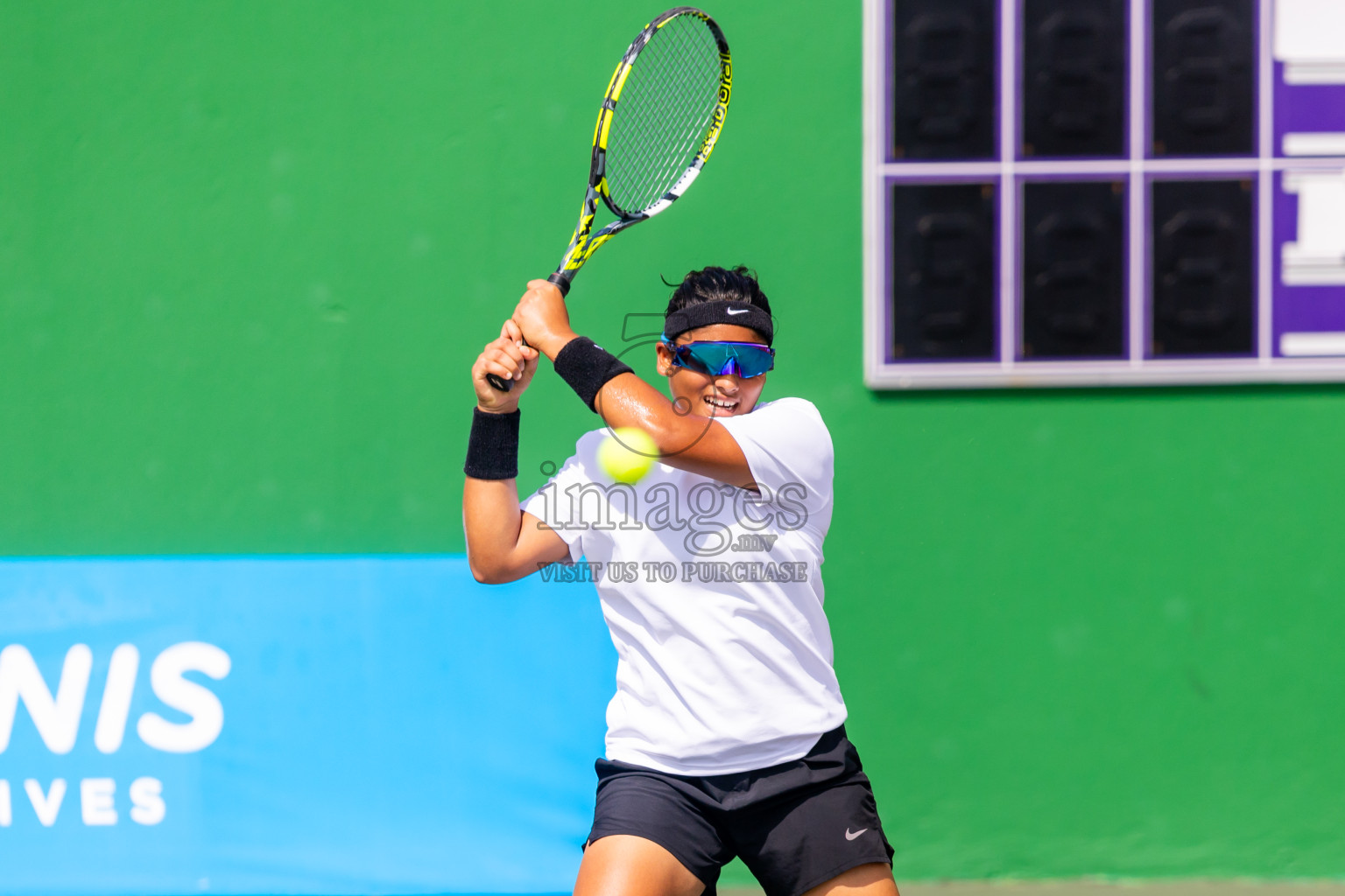 Day 2 of ATF Maldives Junior Open Tennis was held in Male' Tennis Court, Male', Maldives on Tuesday, 10th December 2024. Photos: Nausham Waheed / images.mv