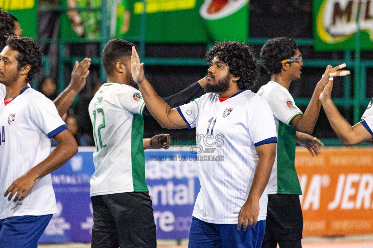 Day 19 of 10th National Handball Tournament 2023, held in Handball ground, Male', Maldives on Tuesday, 19th December 2023 Photos: Nausham Waheed/ Images.mv