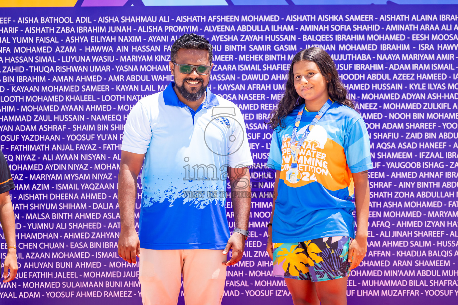 15th National Open Water Swimming Competition 2024 held in Kudagiri Picnic Island, Maldives on Saturday, 28th September 2024. Photos: Nausham Waheed / images.mv