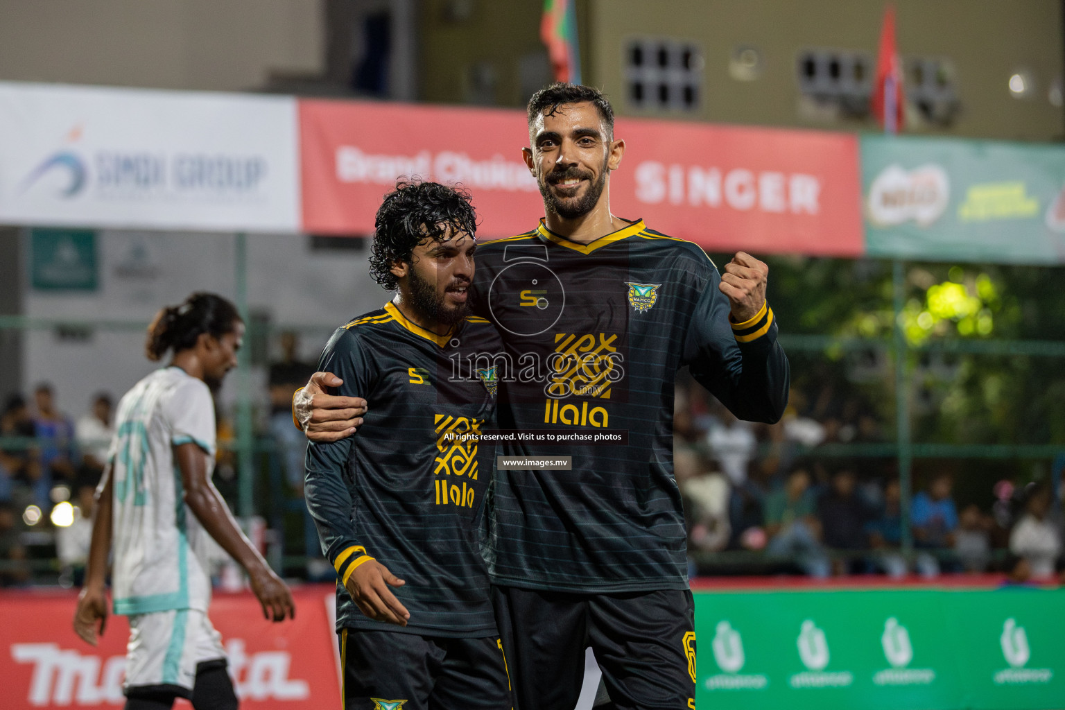 WAMCO vs Crossroads Maldives in Club Maldives Cup 2023 held in Hulhumale, Maldives, on Thursday, 04th August 2023 
Photos: Mohamed Mahfooz Moosa / images.mv