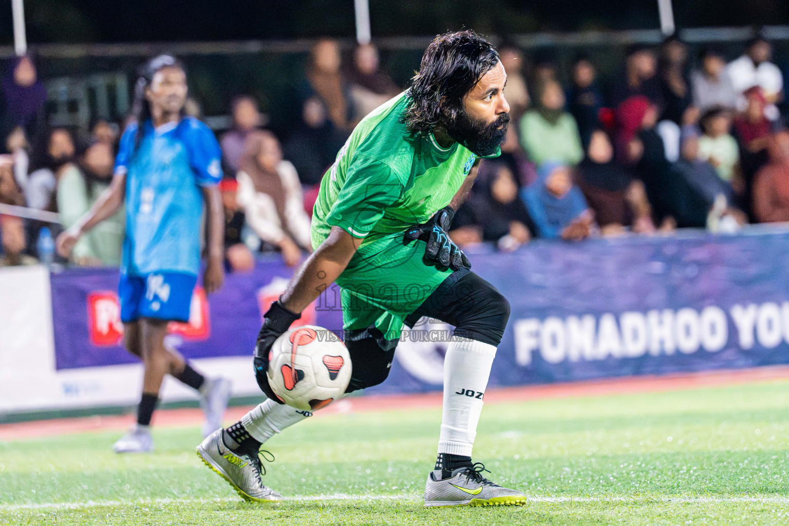 Kanmathi SC VS Foemathi Day 6 - Fonadhoo Youth Futsal Challenge 2025 held in Fonadhoo Futsal Stadium, L. Fonadhoo, Maldives on Wednesday, 31st October 2025 Photos: Arif Rasheed / images.mv