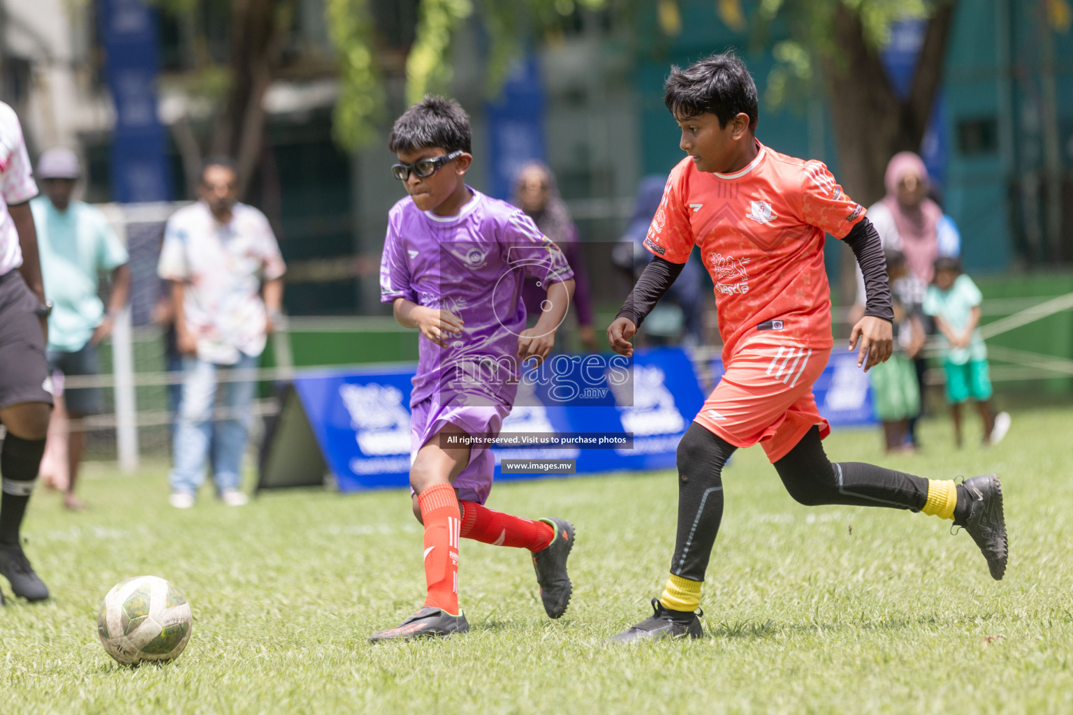 Day 1 of Nestle kids football fiesta, held in Henveyru Football Stadium, Male', Maldives on Wednesday, 11th October 2023 Photos: Shut Abdul Sattar/ Images.mv