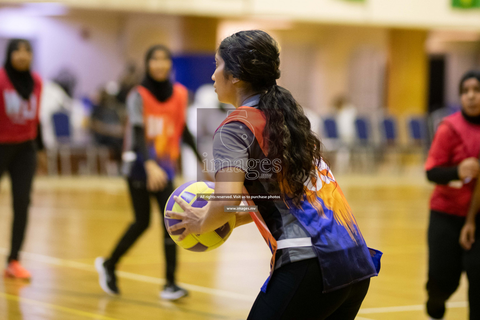 Milo National Netball Tournament 1st December 2021 at Social Center Indoor Court, Male, Maldives. Photos: Maanish/ Images Mv