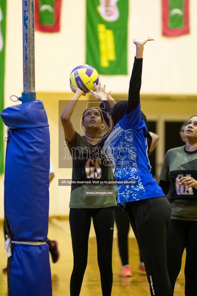 Green Streets vs Mahibadhoo Sports Club in the Semi Finals of Milo National Netball Tournament 2021 held on 3 December 2021 in Male', Maldives, Photos by Maanish