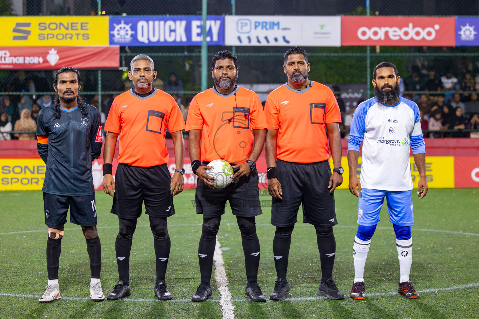 N Kendhikulhudhoo vs R Alifushi on Day 35 of Golden Futsal Challenge 2024 was held on Tuesday, 20th February 2024, in Hulhumale', Maldives
Photos: Mohamed Mahfooz Moosa, / images.mv