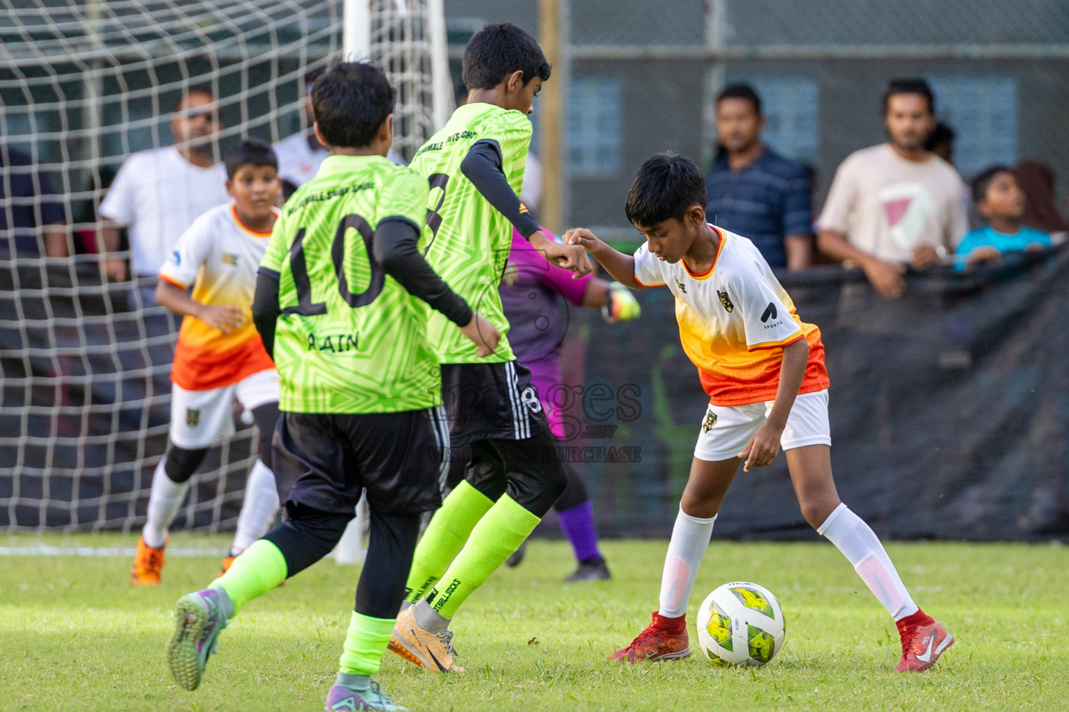 Day 1 of MILO Kids 7s Weekend 2024 held in Male, Maldives on Thursday, 17th October 2024. Photos: Shuu / images.mv