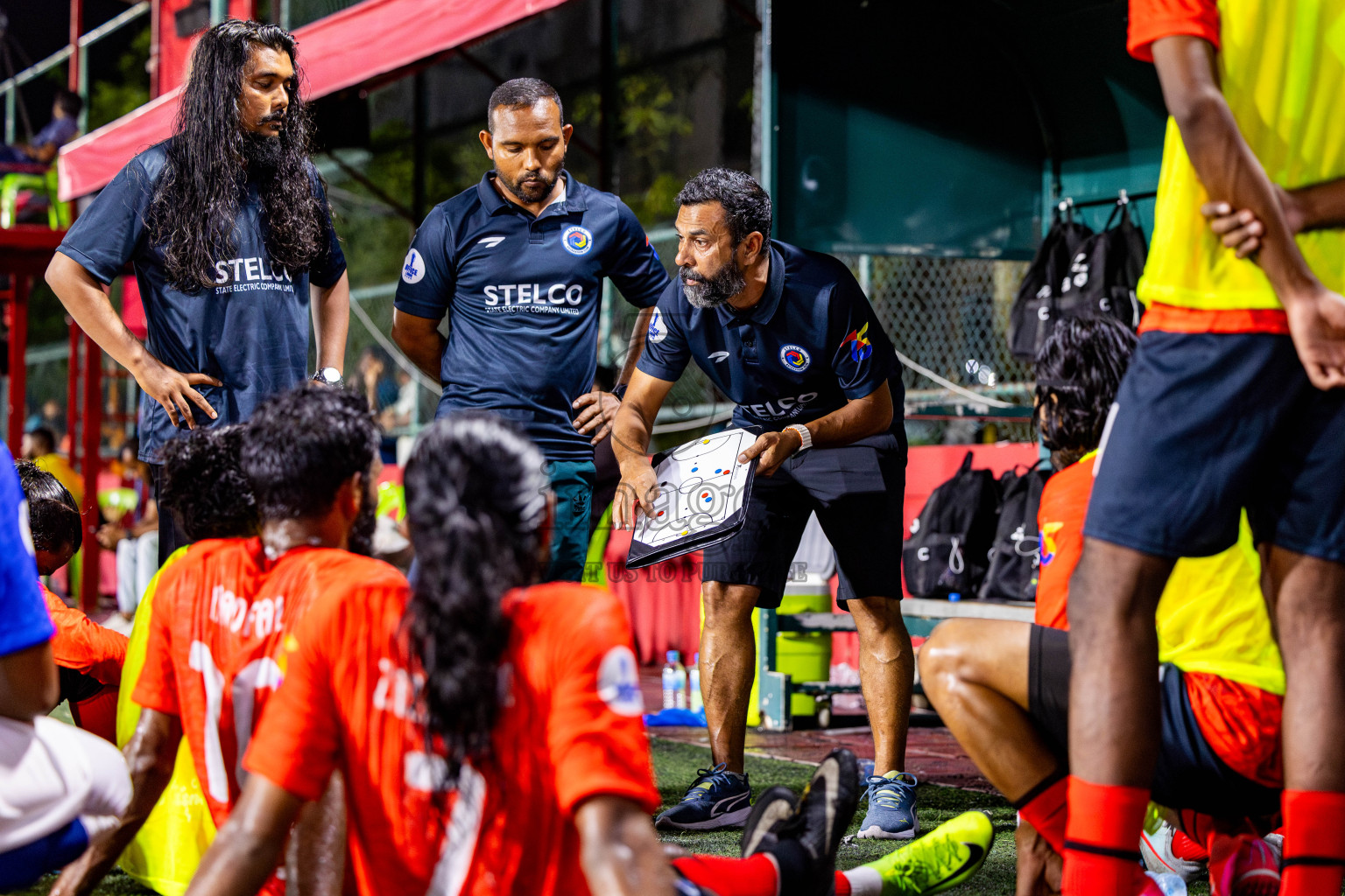 Stelco RC vs Wamco in Day 8 of Office League 2025 was held on Wednesday, 23rd April 2025 in Hulhumale', Maldives. Photos: Nausham Waheed  / images.mv