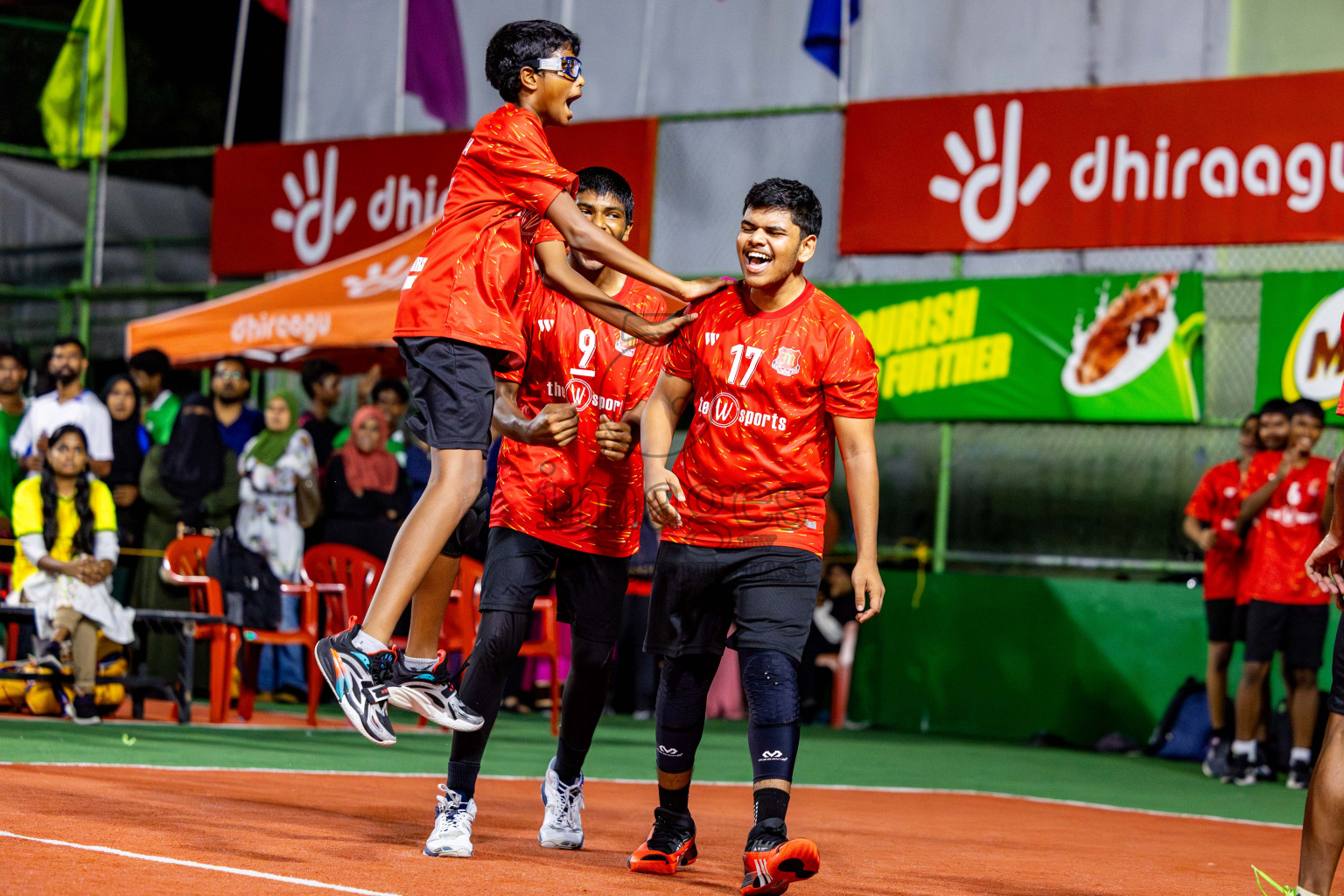 Day 11 of Interschool Volleyball Tournament 2024 was held in Ekuveni Volleyball Court at Male', Maldives on Monday, 2nd December 2024. Photos: Nausham Waheed / images.mv