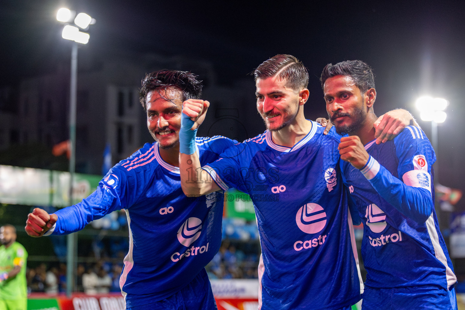Club MTCC vs Dhivehi Sifainge Club (DSC) in Day 14 of Club Maldives Cup 2025 was held in Rehendhi Futsal Ground, Hulhumale', Maldives on Tuesday, 14th October 2025. Photos: Ismail Thoriq / images.mv
