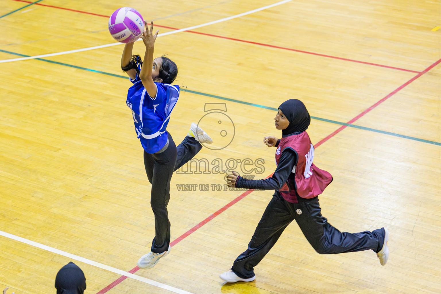 Day 14 of 26th Inter-School Netball Tournament 2025 was held in Social Center Indoor Hall on Tuesday, 4th November 2025. Photos: Areef Adam / images.mv
