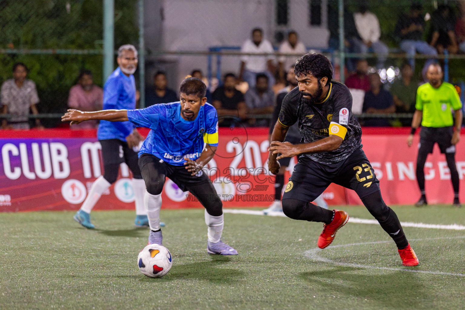 Prison Club vs Police Club in Club Maldives Cup 2024 held in Rehendi Futsal Ground, Hulhumale', Maldives on Saturday, 28th September 2024. Photos: Hassan Simah / images.mv