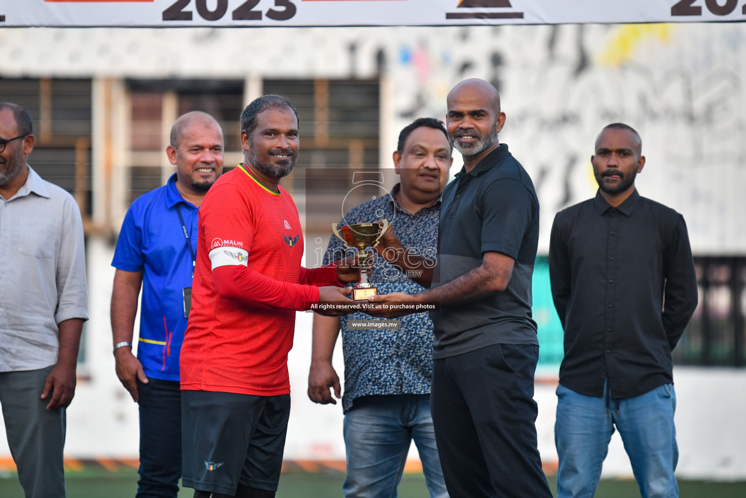 Veterans League 2023 - Final - De Grande SC vs Hulhumale Veterans held in Maafannu Football Stadium, Male', Maldives Photos: Nausham waheed/ Images.mv