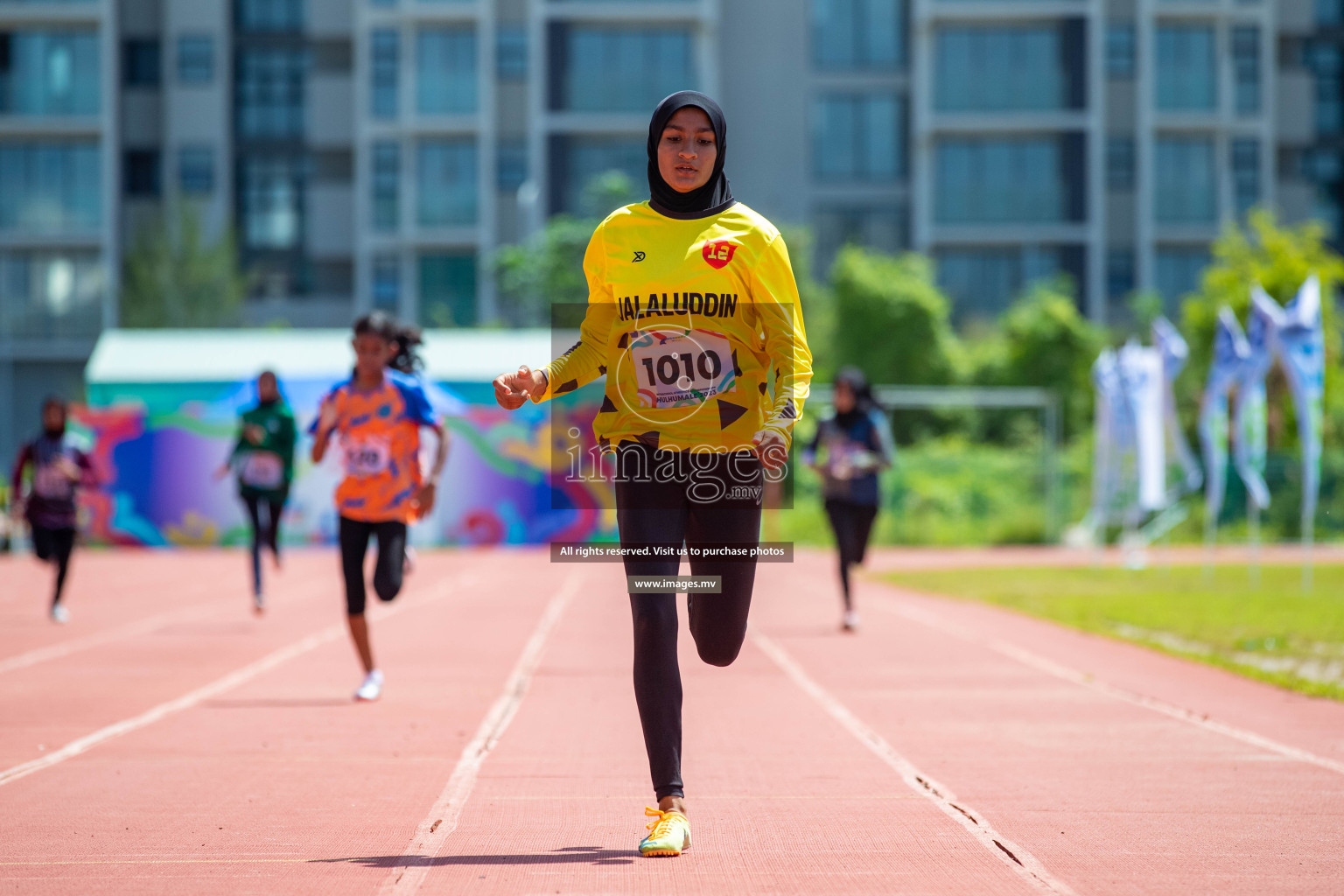 Day three of Inter School Athletics Championship 2023 was held at Hulhumale' Running Track at Hulhumale', Maldives on Tuesday, 16th May 2023. Photos: Nausham Waheed / images.mv