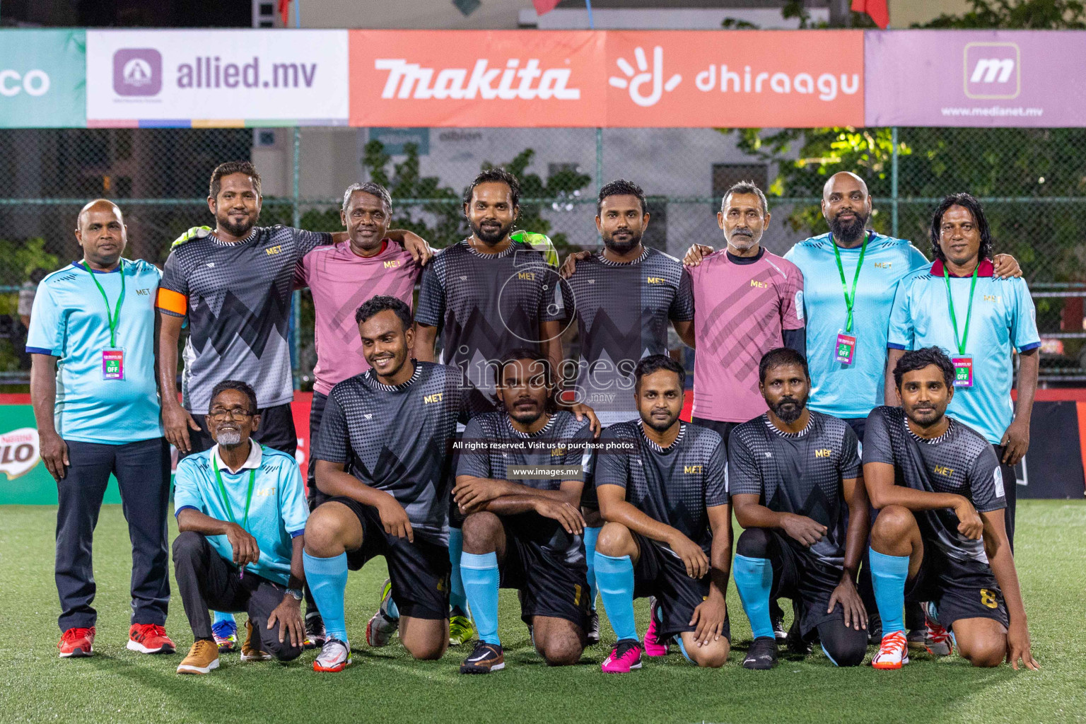 Team Badhahi vs Meteorology in Club Maldives Cup Classic 2023 held in Hulhumale, Maldives, on Monday, 24th July 2023. Photos: Ismail Thoriq / images.mv