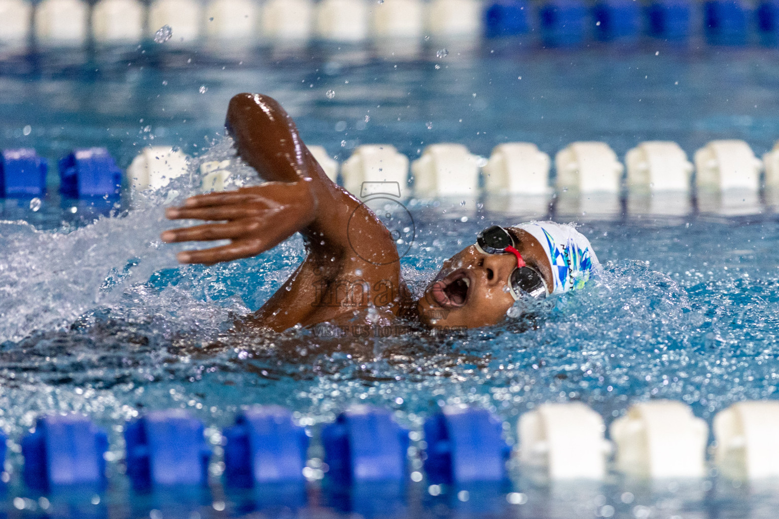 Day 7 of 4th National Kids Swimming Festival 2023 on 7th December 2023, held in Hulhumale', Maldives Photos: Mohamed Mahfooz Moosa / Images.mv