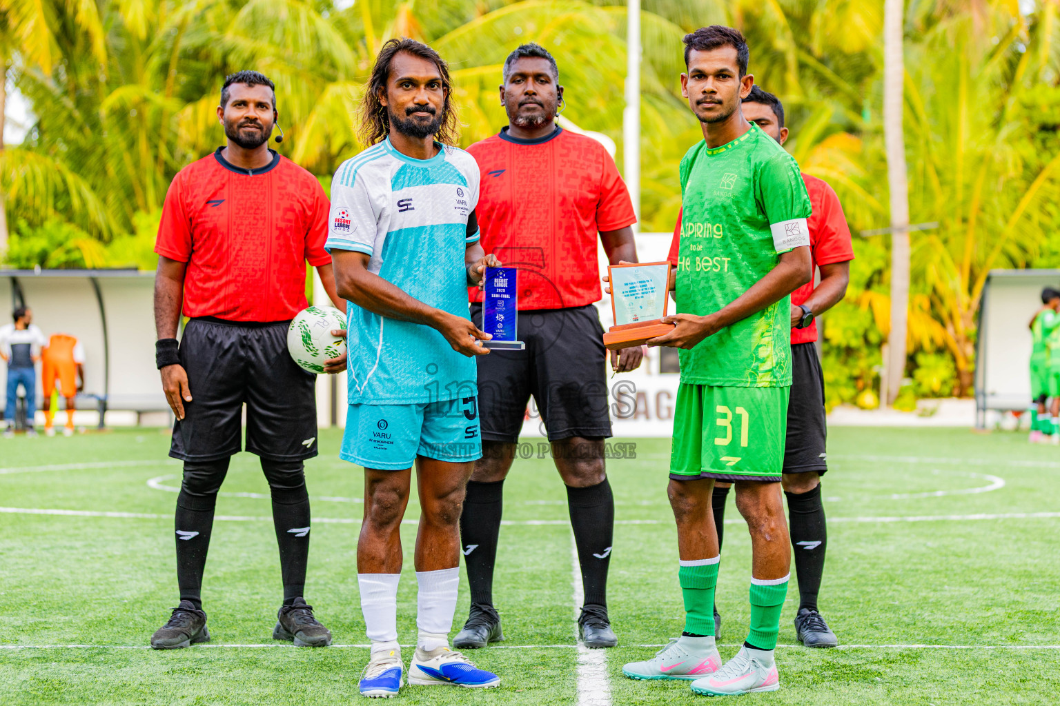 Varu vs Bandos in Semi Finals of Resort League 2025 (North Male Zone) was held on Wednesday, 24th September 2025 in One And Only Reethi Rah Maldives Resort, Photos: Areef Adam / images.mv