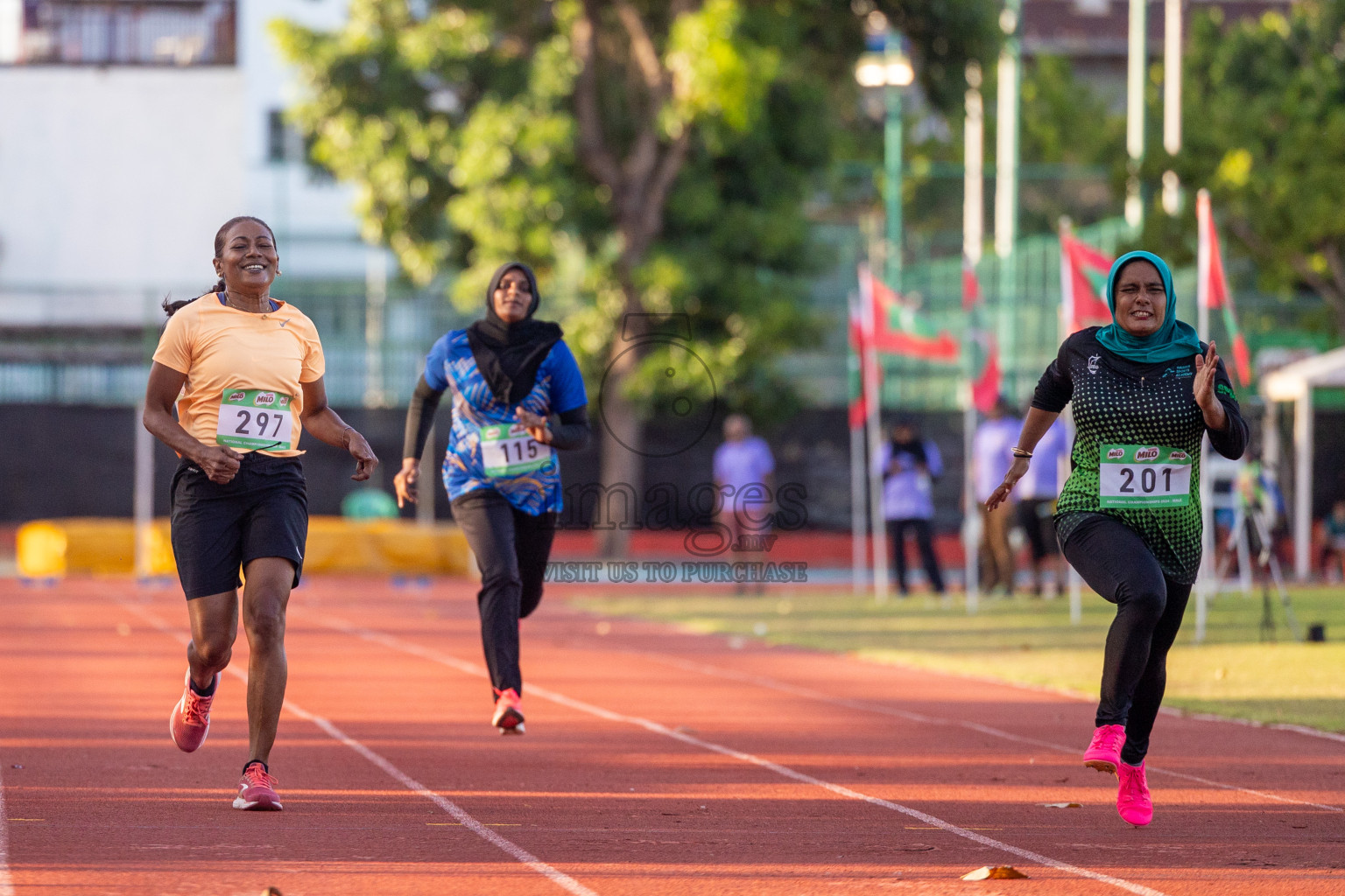 Day 1 of 33rd National Athletics Championship was held in Ekuveni Track at Male', Maldives on Thursday, 5th September 2024. Photos: Shuu Abdul Sattar / images.mv