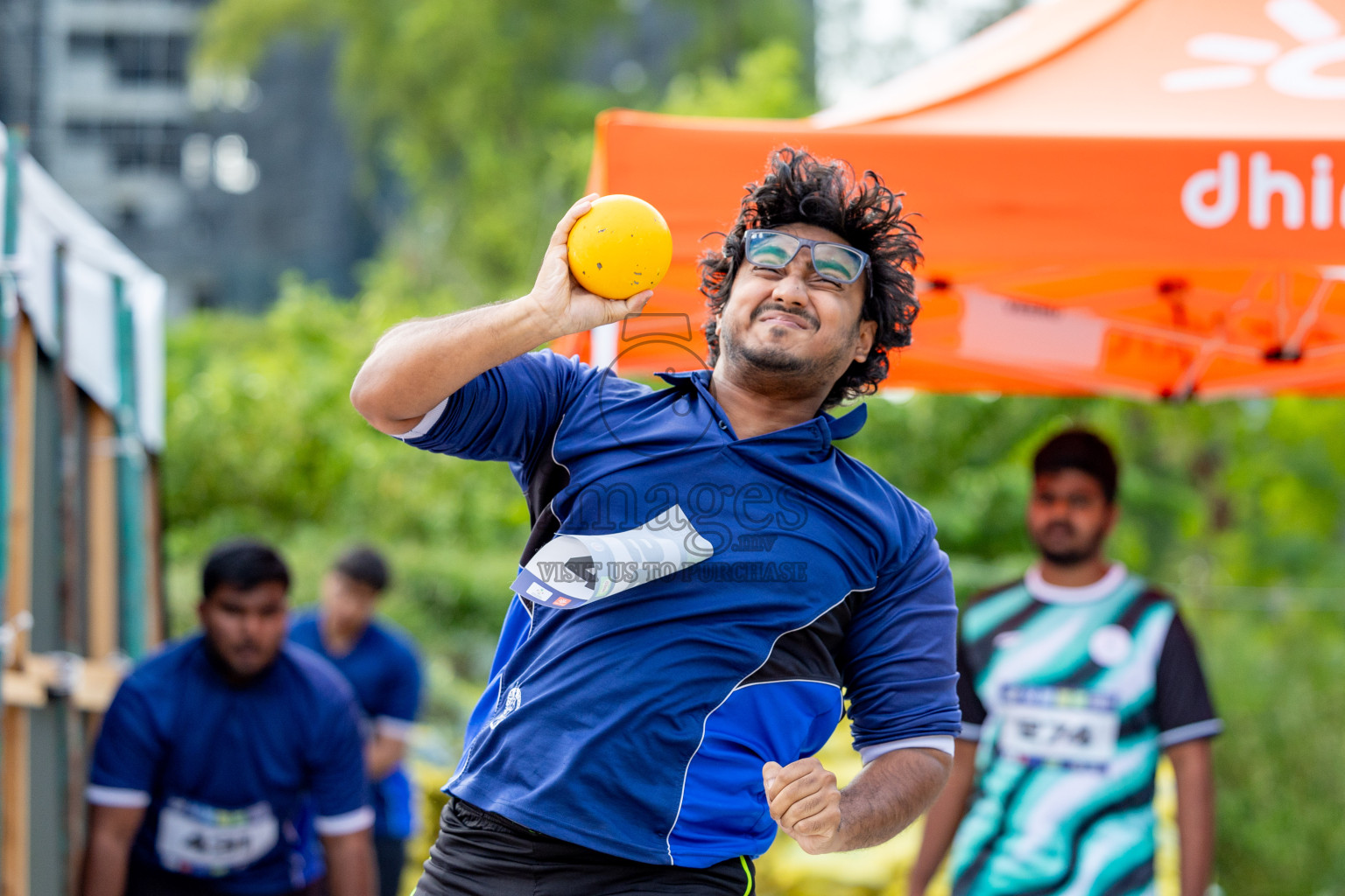 Day 2 of MWSC Interschool Athletics Championships 2024 held in Hulhumale Running Track, Hulhumale, Maldives on Sunday, 10th November 2024. 
Photos by: Hassan Simah / Images.mv