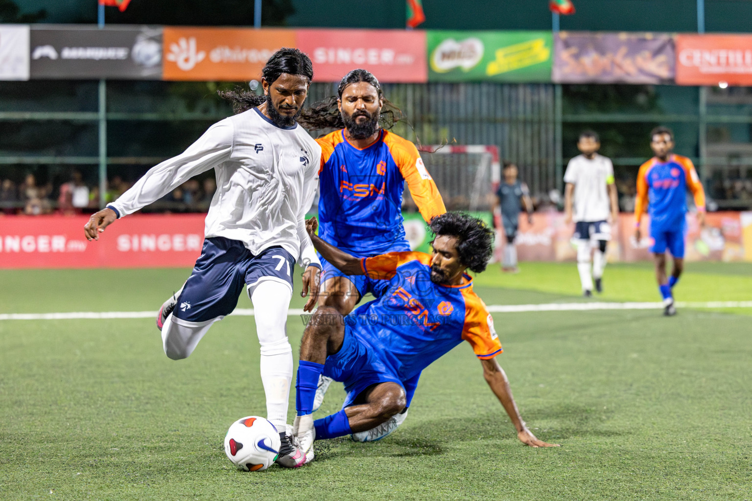 MACL vs TEAM FSM in Club Maldives Cup 2024 held in Rehendi Futsal Ground, Hulhumale', Maldives on Monday, 23rd September 2024. 
Photos: Hassan Simah / images.mv