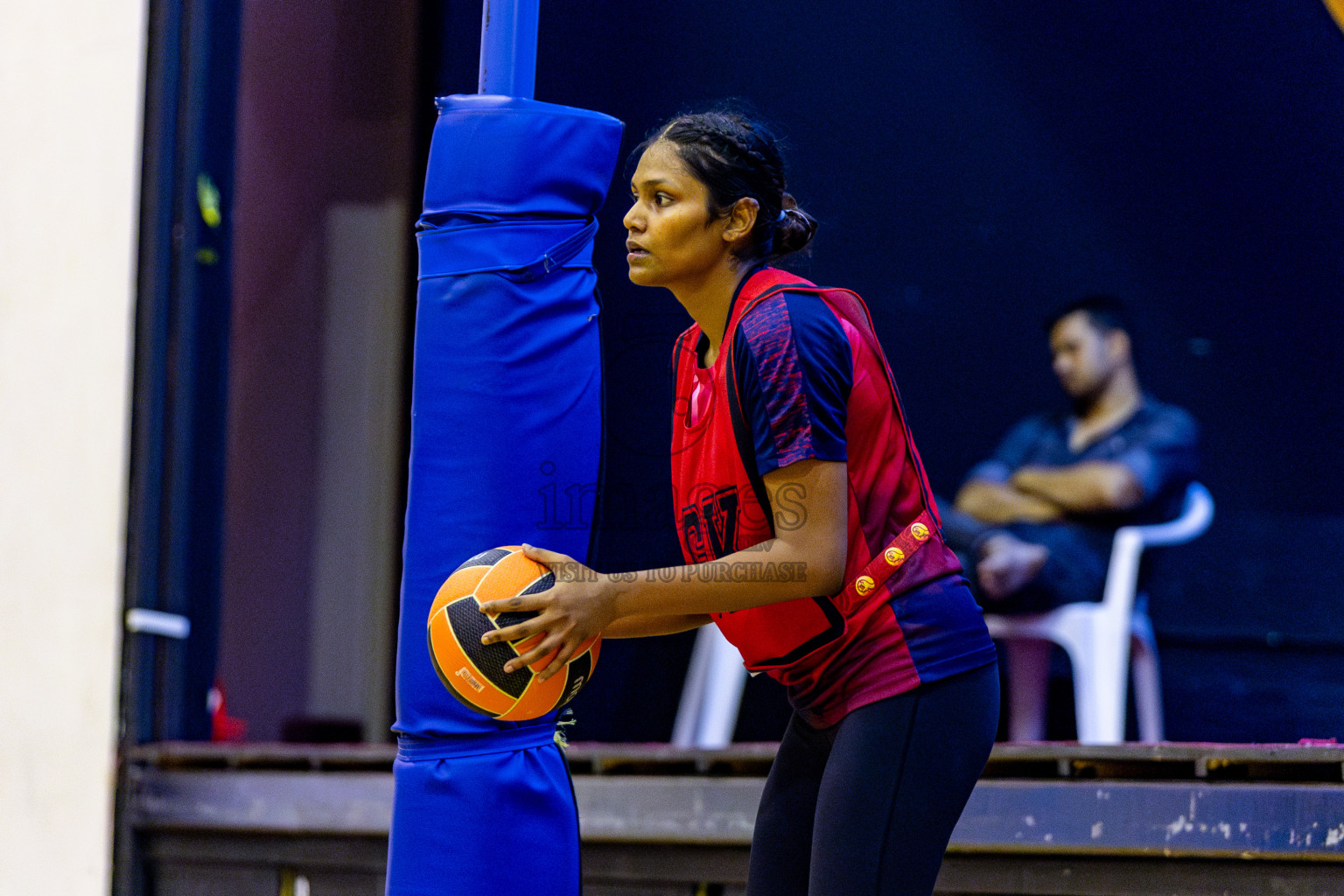 Club Matrix vs Club Green Streets in Final of 21st National Netball Tournament was held in Social Canter at Male', Maldives on Wednesday, 22nd May 2024. Photos: Nausham Waheed / images.mv