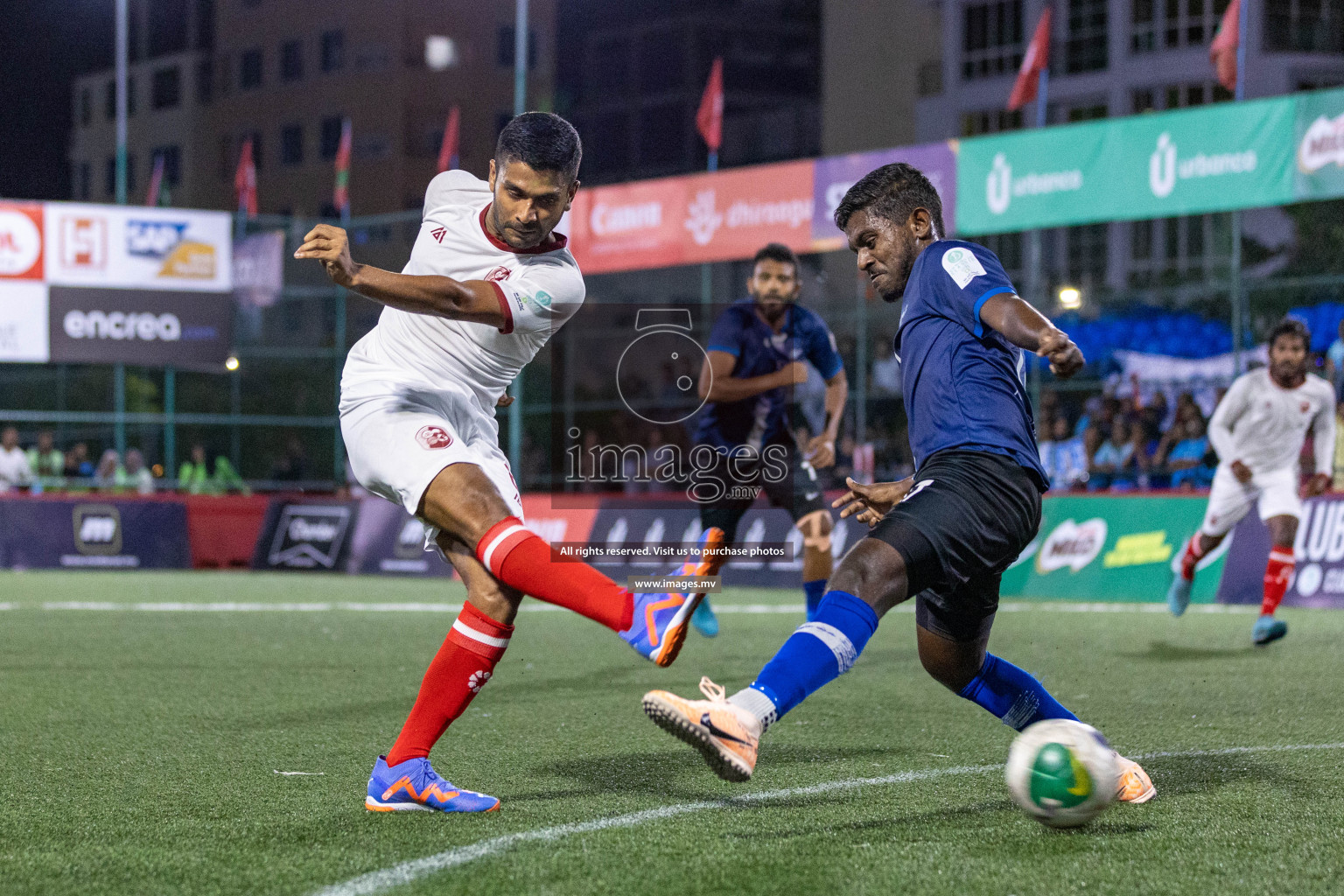 Khaarijee vs Club 220 in Semi Final of Club Maldives Cup 2023 Classic held in Hulhumale, Maldives, on Tuesday, 15th August 2023 Photos: Nausham Waheed, Ismail Thoriq / images.mv