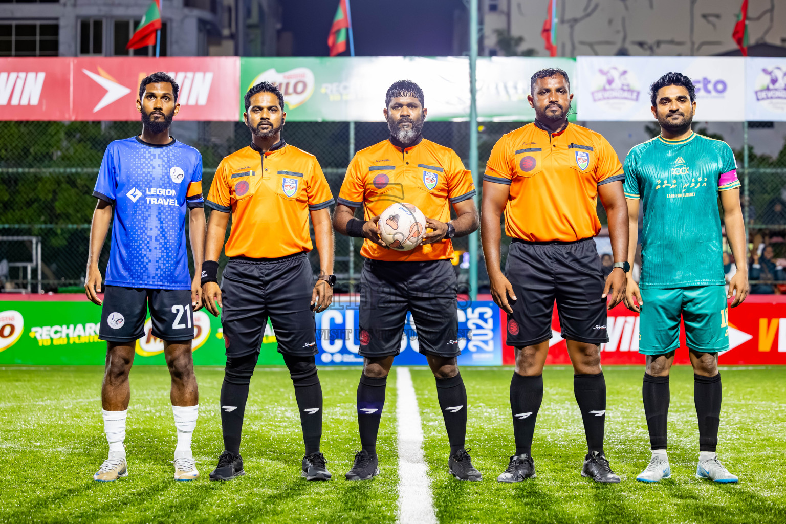 Team Badhahi vs Thauleemee Gulhun in Day 10 of Club Maldives Cup Classic 2025 was held in Rehendi Futsal Ground, Hulhumale', Maldives on Wednesday, 24th September 2025. Photos: Nausham Waheed / images.mv