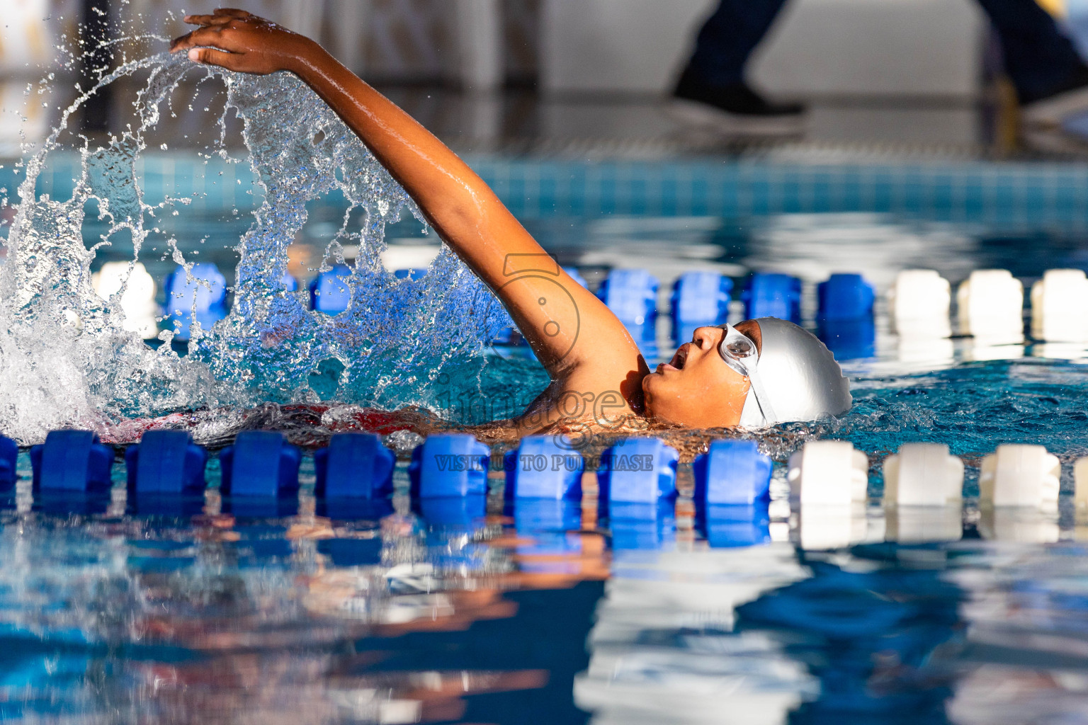 Day 6 of 4th National Kids Swimming Festival 2023 on 6th December 2023, held in Hulhumale', Maldives Photos: Nausham Waheed / Images.mv