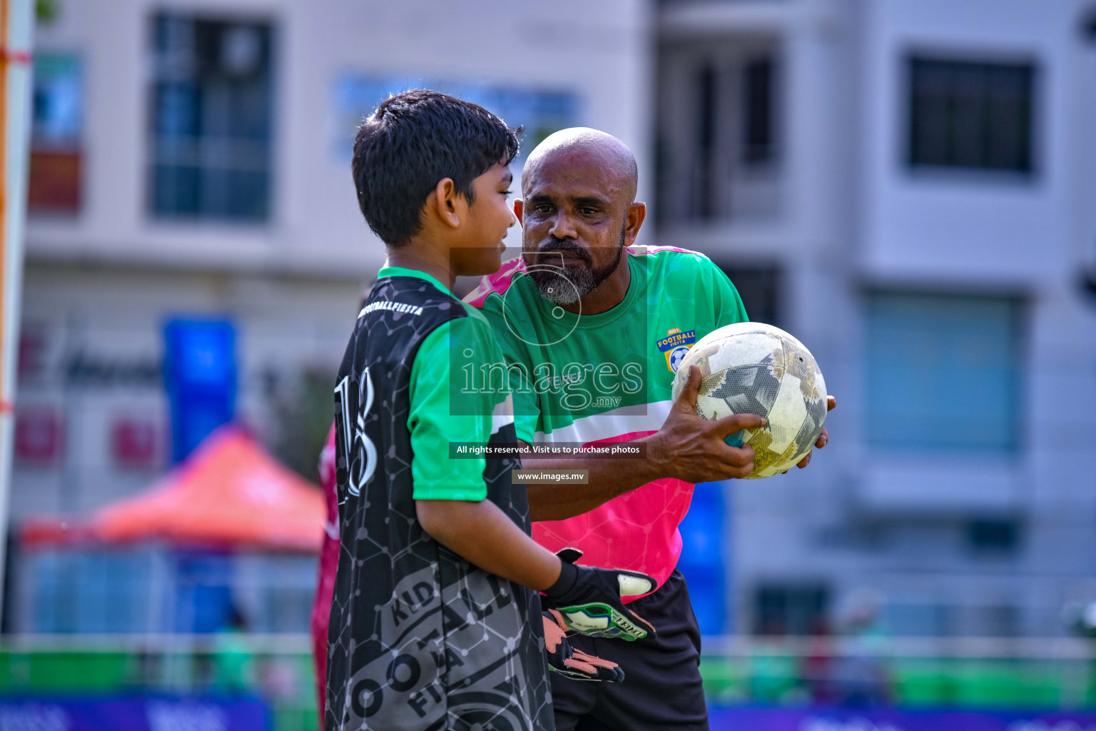 Day 1 of Milo Kids Football Fiesta 2022 was held in Male', Maldives on 19th October 2022. Photos: Nausham Waheed/ images.mv