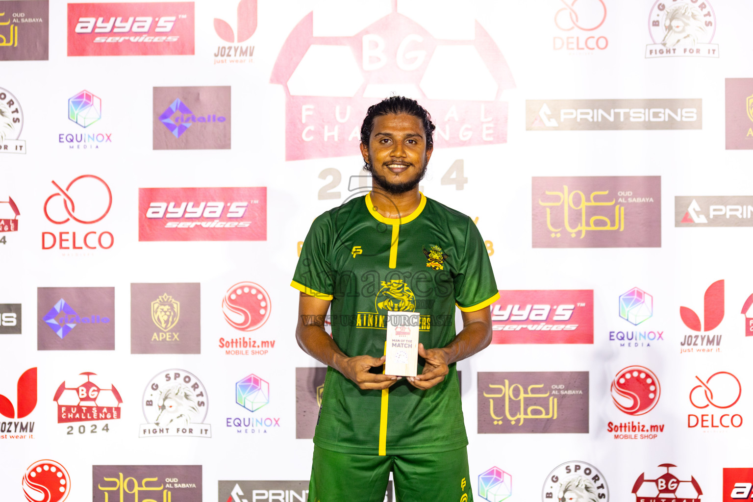 Bretheren SC vs Squadra in Day 2 of BG Futsal Challenge 2024 was held on Wednesday, 13th March 2024, in Male', Maldives Photos: Nausham Waheed / images.mv