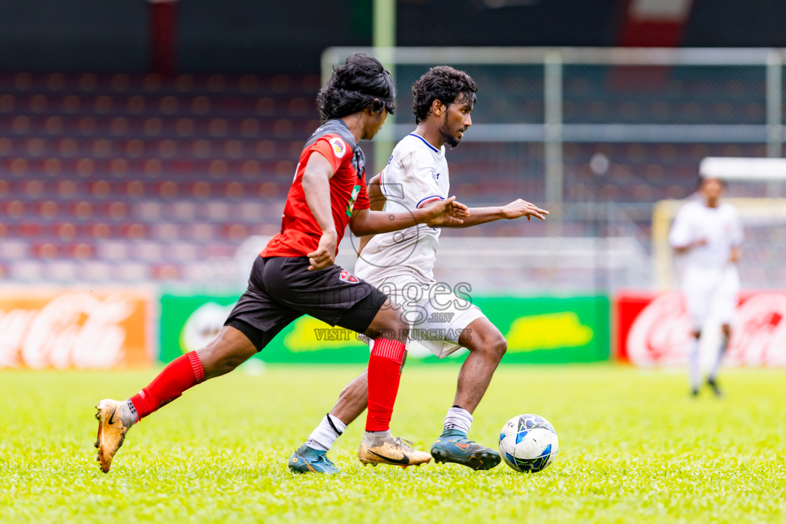 TC Sports Club vs Ode Sports Club in day 1 of Under 19 Youth Championship 2024 was held at National Stadium in Male', Maldives on Sunday, 9th June 2024. Photos: Nausham Waheed / images.mv