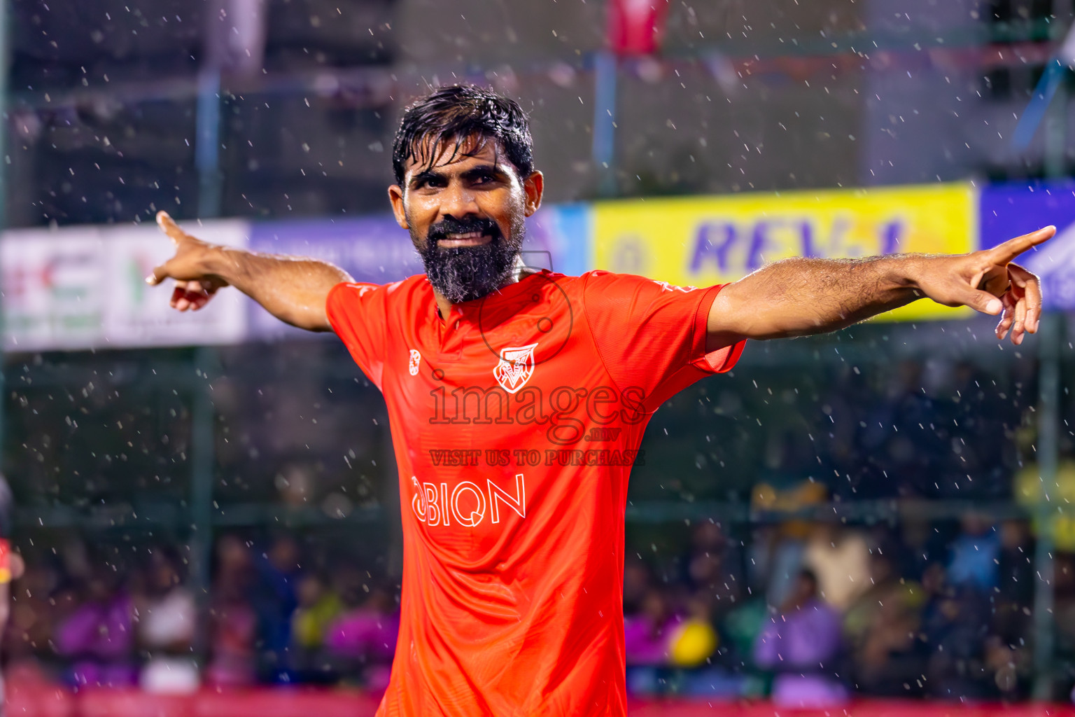 B Thulhaadhoo vs B Eydhafushi in Day 26 of Golden Futsal Challenge 2024 was held on Friday , 9th February 2024 in Hulhumale', Maldives
Photos: Hassan Simah / images.mv