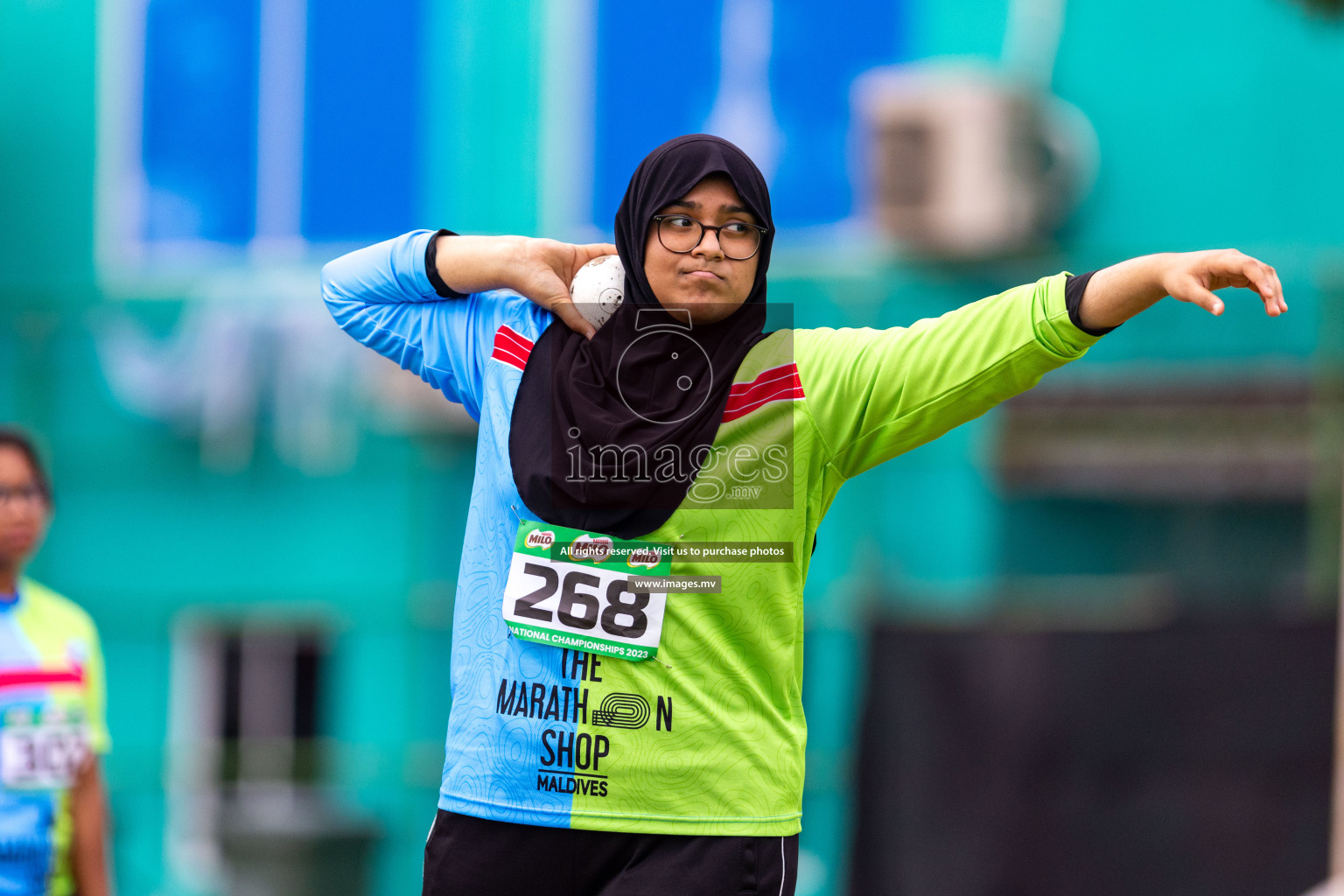 Day 2 of National Athletics Championship 2023 was held in Ekuveni Track at Male', Maldives on Friday, 24th November 2023. Photos: Nausham Waheed / images.mv