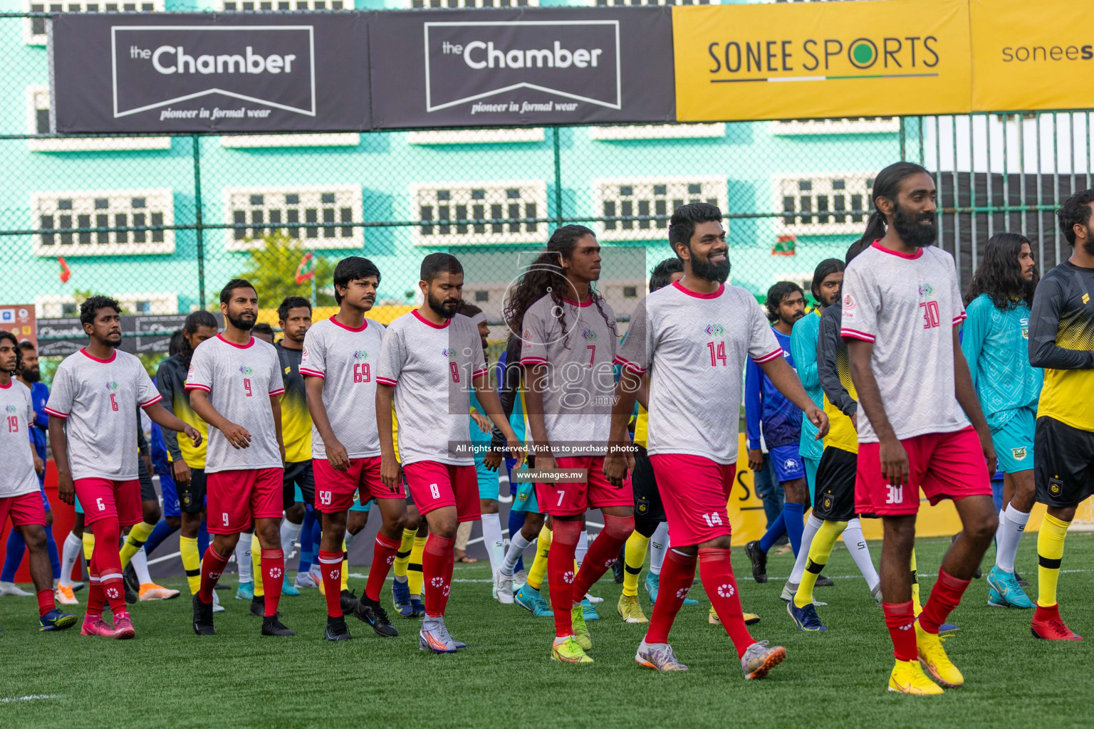 RRC vs Team MCC in Club Maldives Cup 2022 was held in Hulhumale', Maldives on Saturday, 8th October 2022.  Photos: Ismail Thoriq / images.mv