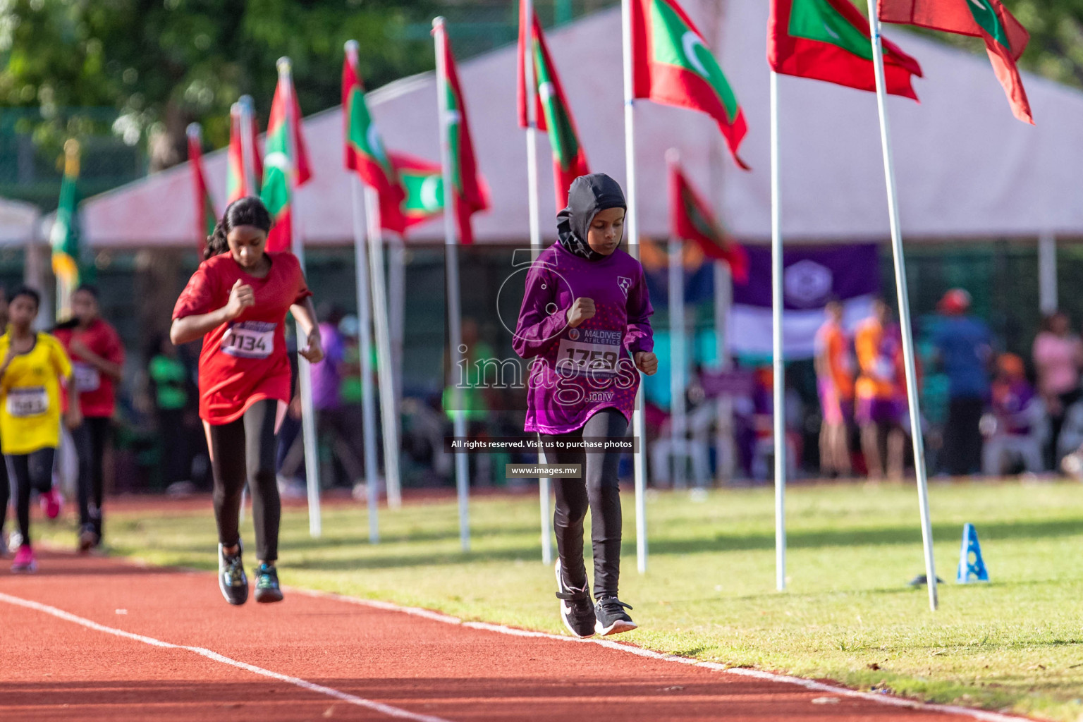 Day 1 of Inter-School Athletics Championship held in Male', Maldives on 22nd May 2022. Photos by: Nausham Waheed / images.mv