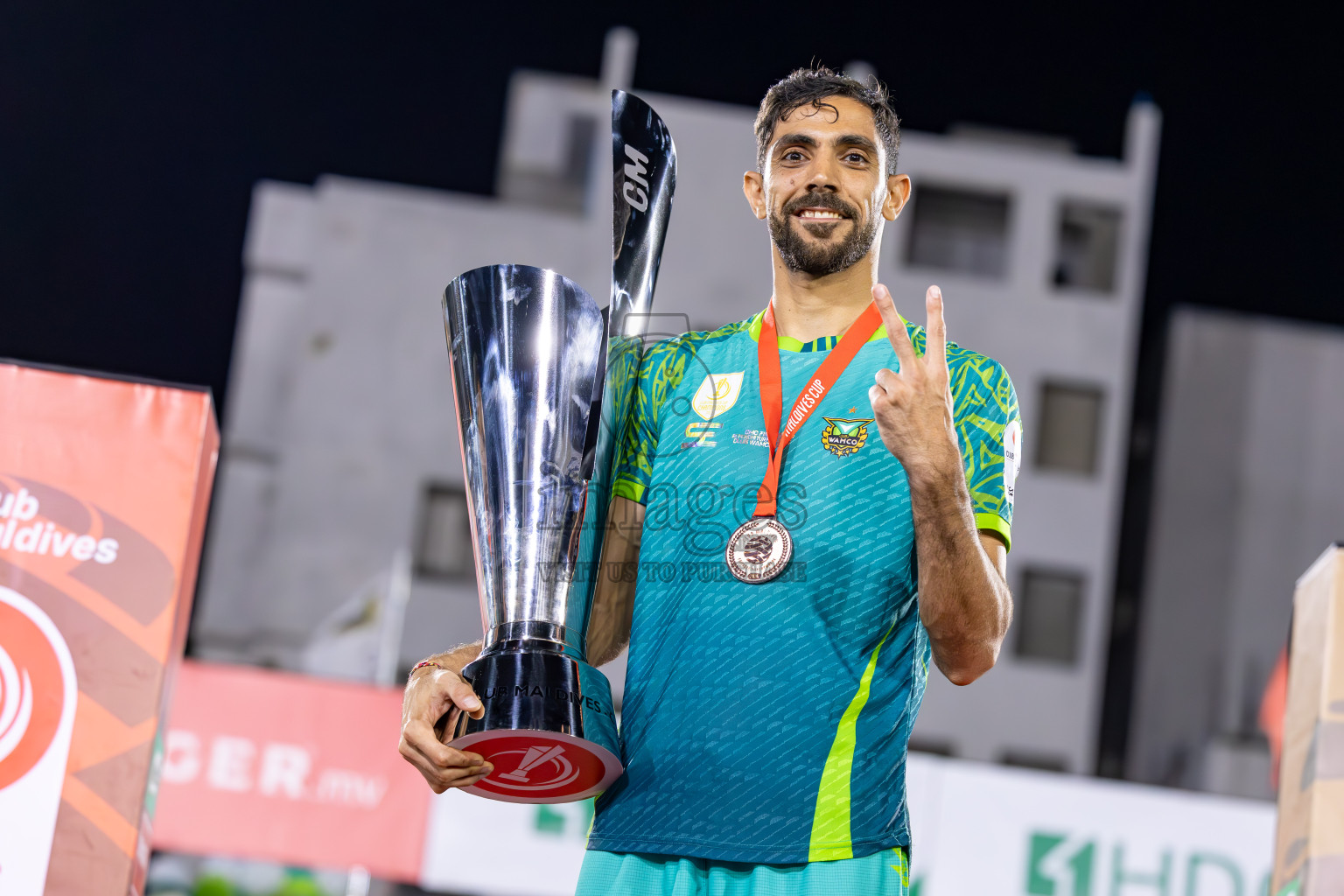 WAMCO vs RRC in the Final of Club Maldives Cup 2024 was held in Rehendi Futsal Ground, Hulhumale', Maldives on Friday, 18th October 2024. Photos: Ismail Thoriq / images.mv