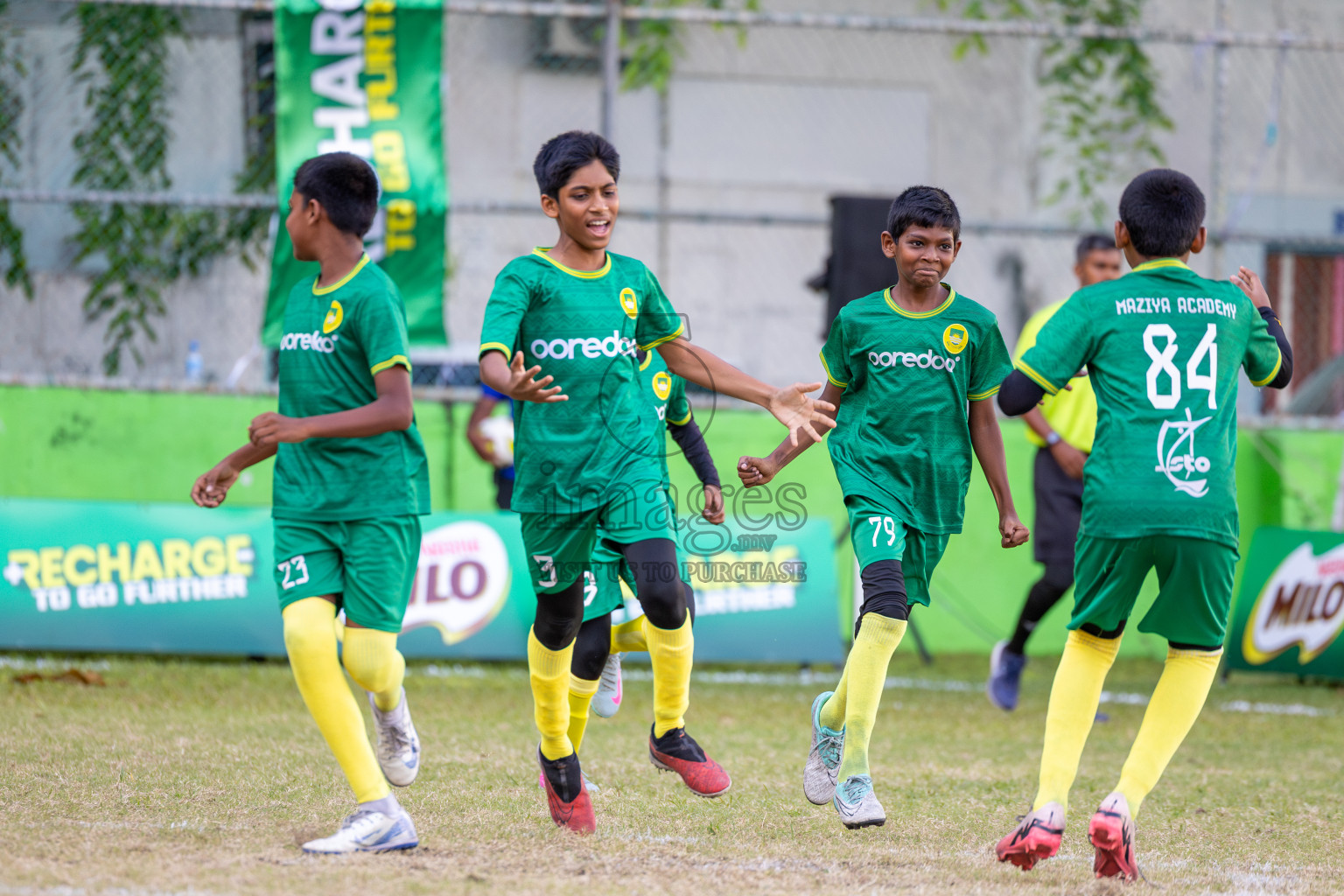 Day 3 of MILO Academy Championship 2025 (U-12) was held at Henveiru Stadium in Male', Maldives on Saturday, 3rd May 2025. Photos: Ismail Thoriq / images.mv