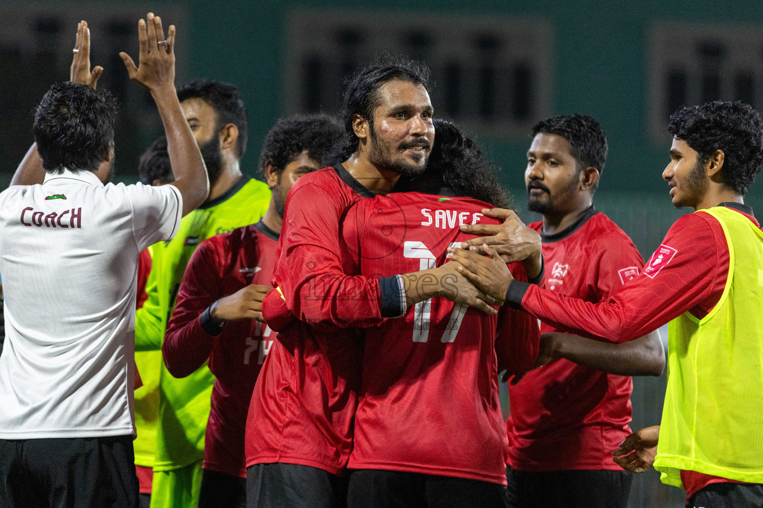 HDh Vaikaradhoo vs HDh Makunudhoo in Golden Futsal Challenge 2024 was held on Tuesday, 16th January 2024, in Hulhumale', Maldives Photos: Ismail Thoriq / images.mv