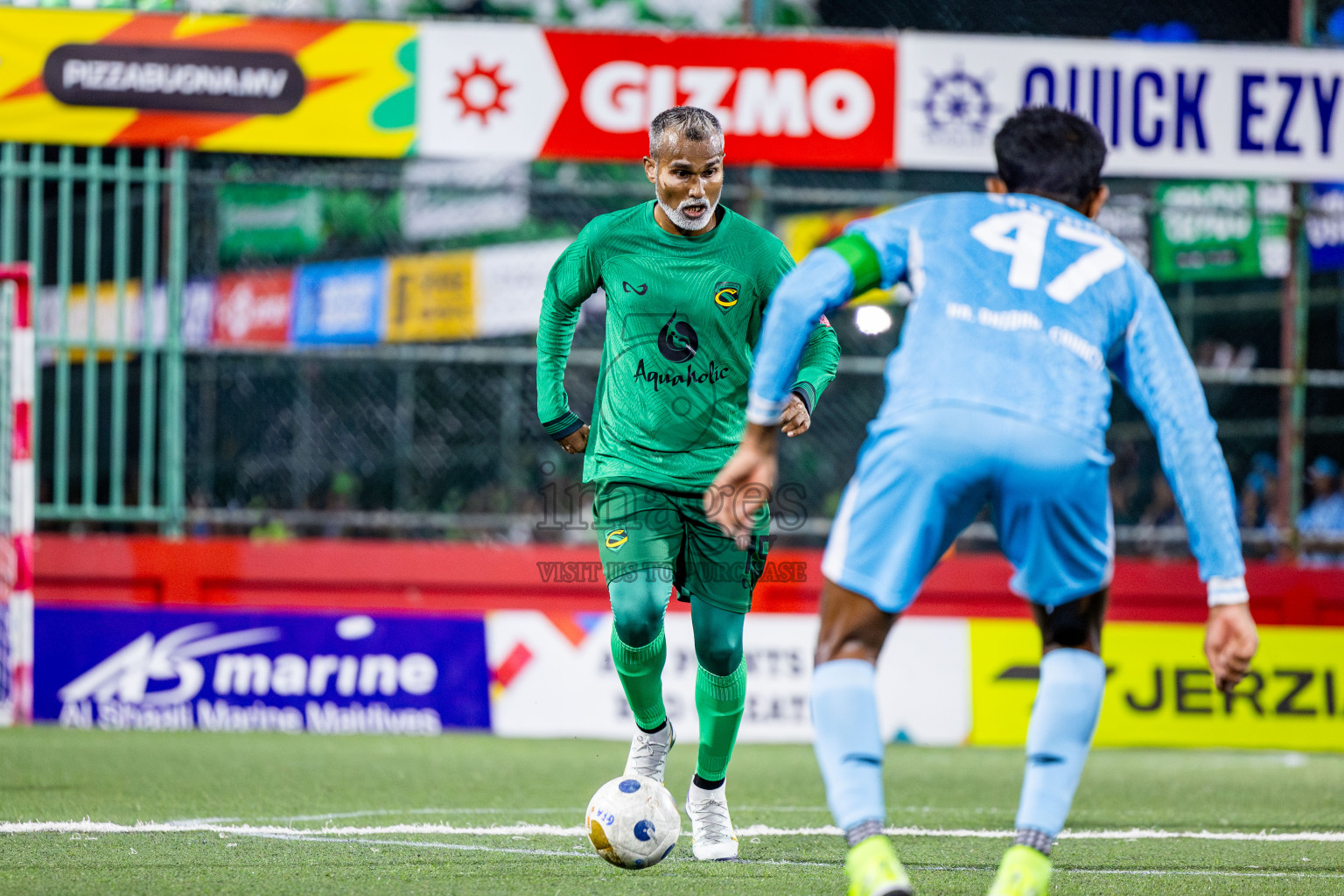 HA Dhidhdhoo vs HA Vashafaru in Haa Alif Atoll Finals Day 28 of Golden Futsal Challenge 2025 was held on Saturday , 1st February 2025, in Hulhumale', Maldives. Photos: Nausham Waheed / images.mv
