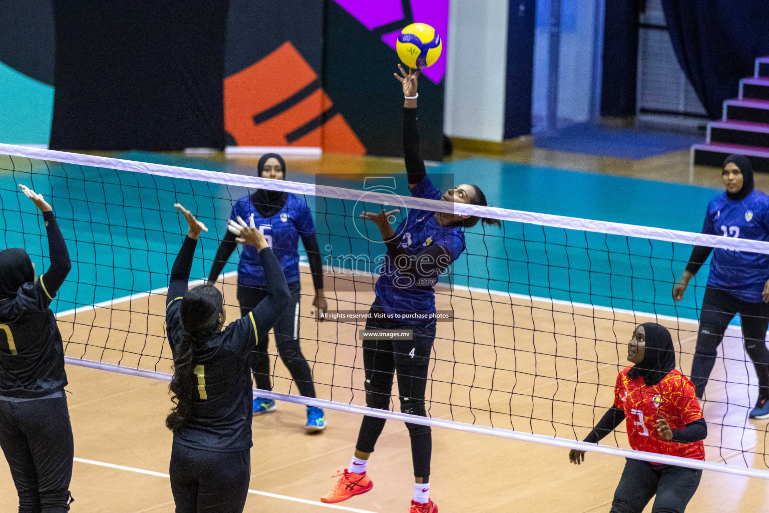 Volleyball Association Cup 2022-Women's Division-Match Day 1 was held in Male', Maldives on Tuesday, 24th May 2022.  Photos By: Ismail Thoriq / images.mv