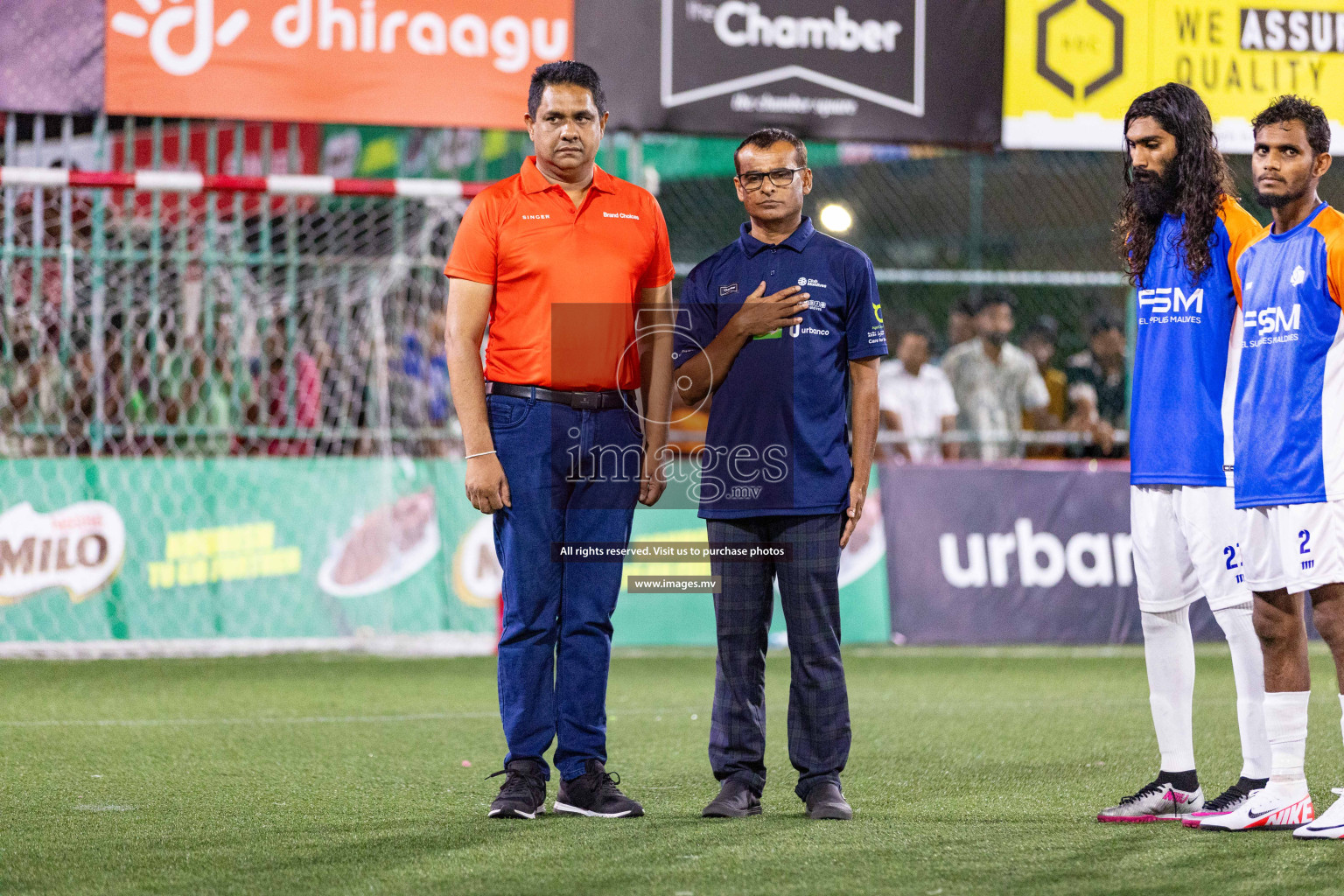 RRC vs Team FSM in Semi Final of Club Maldives Cup 2023 held in Hulhumale, Maldives, on Wednesday, 16th August 2023 Photos: Nausham Waheed / images.mv