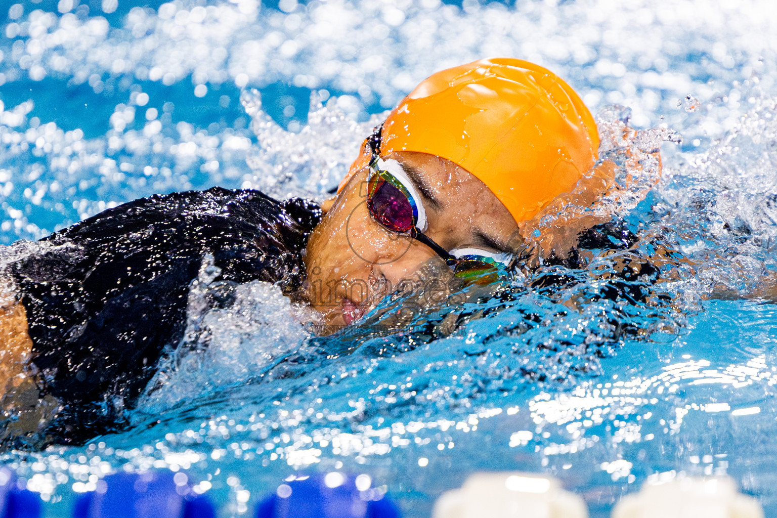 Day 3 of National Swimming Competition 2024 held in Hulhumale', Maldives on Sunday, 15th December 2024. Photos: Nausham Waheed/ images.mv