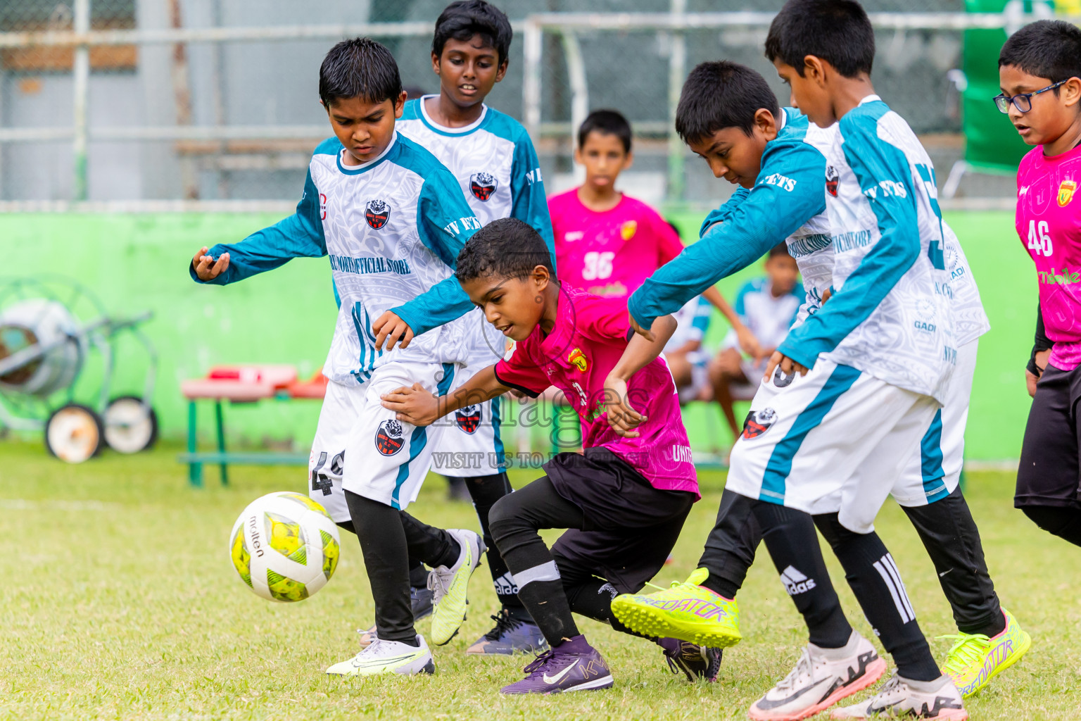 Day 1 of MILO Academy Championship 2025 (U-12) was held at Henveiru Stadium in Male', Maldives on Thursday, 1st May 2025. Photos: Nausham Waheed / images.mv