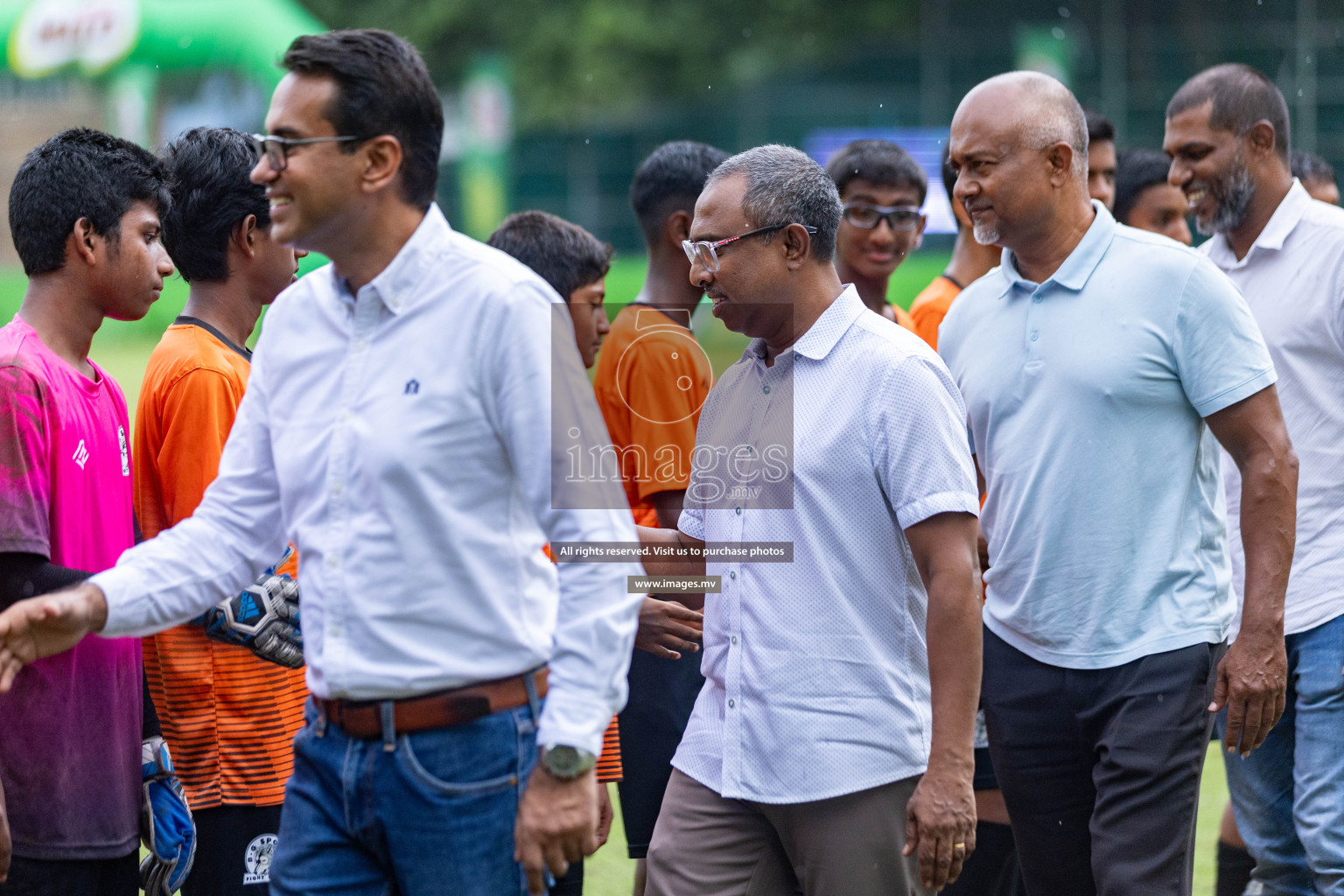 Day 2 of MILO Academy Championship 2023 (u14) was held in Henveyru Stadium Male', Maldives on 4th November 2023. Photos: Nausham Waheed / images.mv