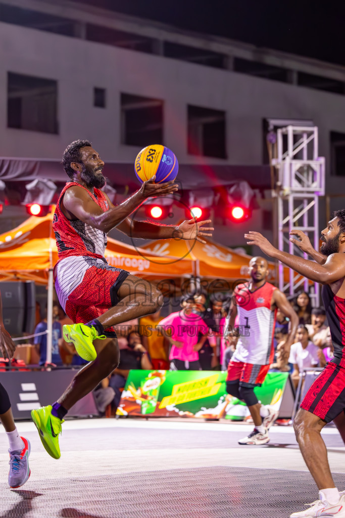 Final Day of MILO Ramadan 3x3 Challenge 2024 was held in Ekuveni Outdoor Basketball Court at Male', Maldives on Tuesday, 19th March 2024.
Photos: Ismail Thoriq / images.mv