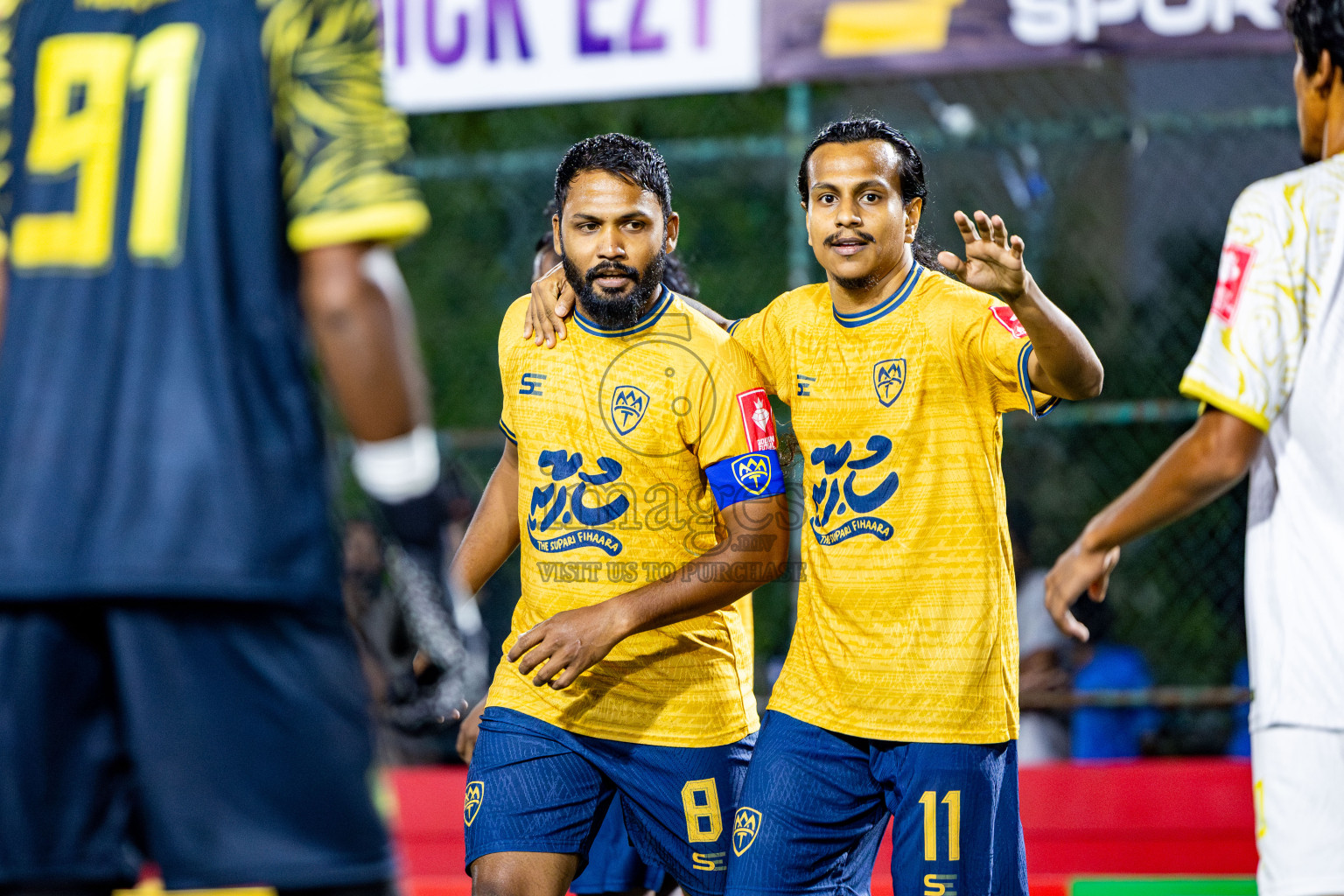 Mahchangoalhi vs Maafannu in zone round on Day 31 of Golden Futsal Challenge 2025 was held on Tuesday , 4th February 2025, in Hulhumale', Maldives. Photos: Nausham Waheed / images.mv