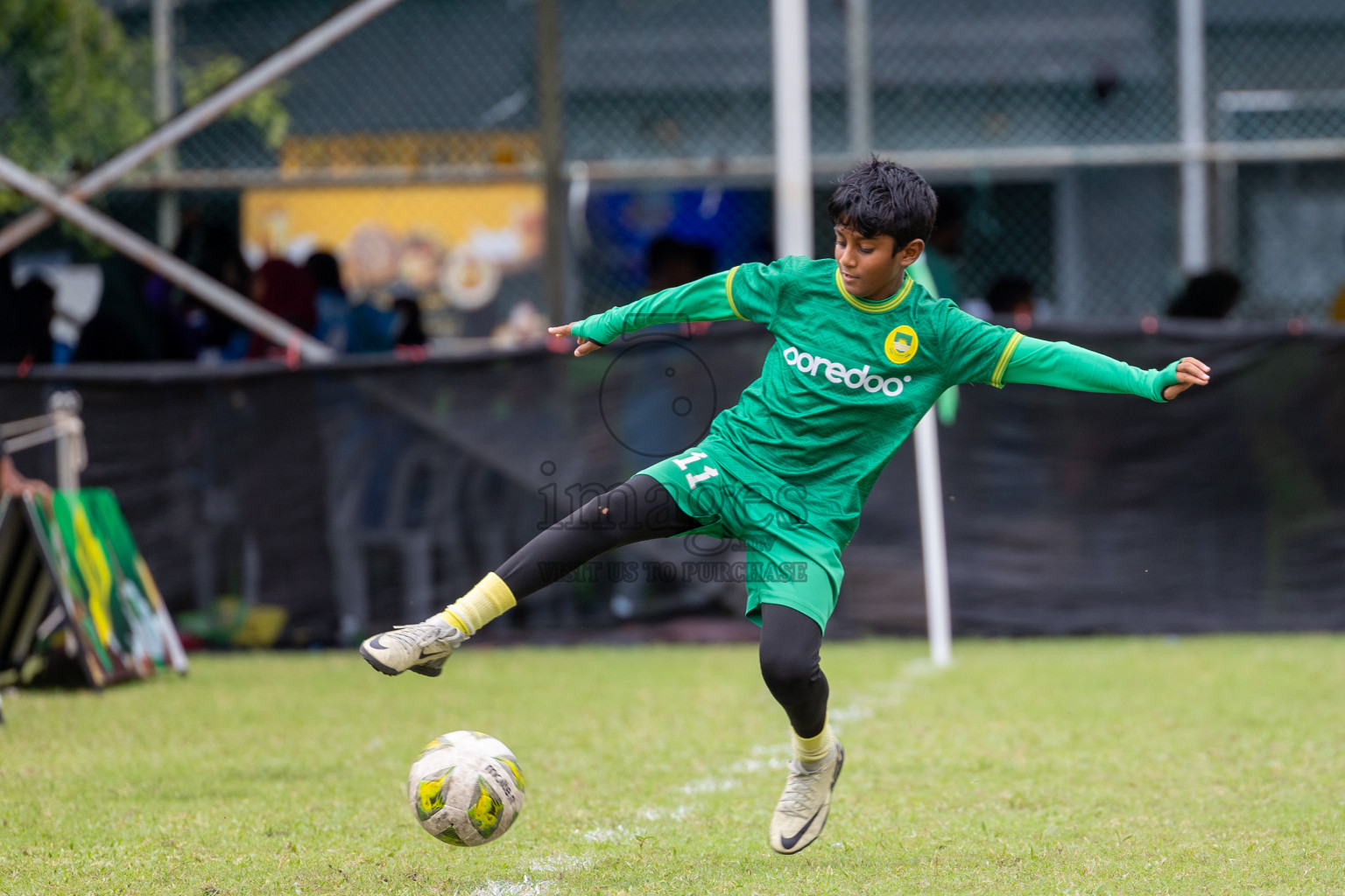 Day 2 of MILO Academy Championship 2024 - U12 was held at Henveiru Grounds in Male', Maldives on Friday, 5th July 2024.
Photos: Ismail Thoriq / images.mv