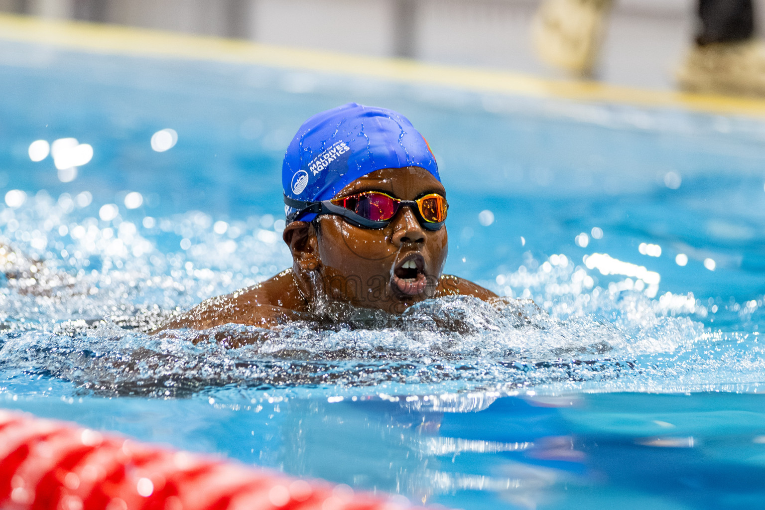 Day 4 of BML 6th National Kids Swimming Kids Festival 2025 held in Hulhumale', Maldives on Thursday, 6th November 2024. Photos: Hassan Simah / images.mv