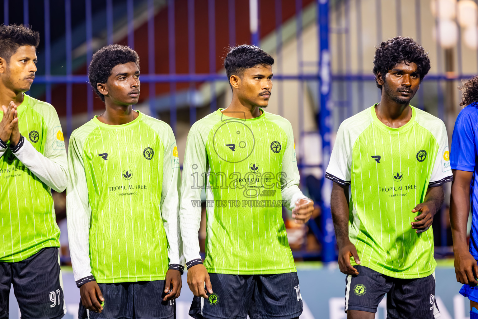 Fehendhoo vs Eydhafushi in Day 7 of Better in Baa Futsal Fiesta 2025 Men's division held in B. Eydhafushi, Maldives on Tuesday, 11th November 2025. Photos: Nausham Waheed / images.mv